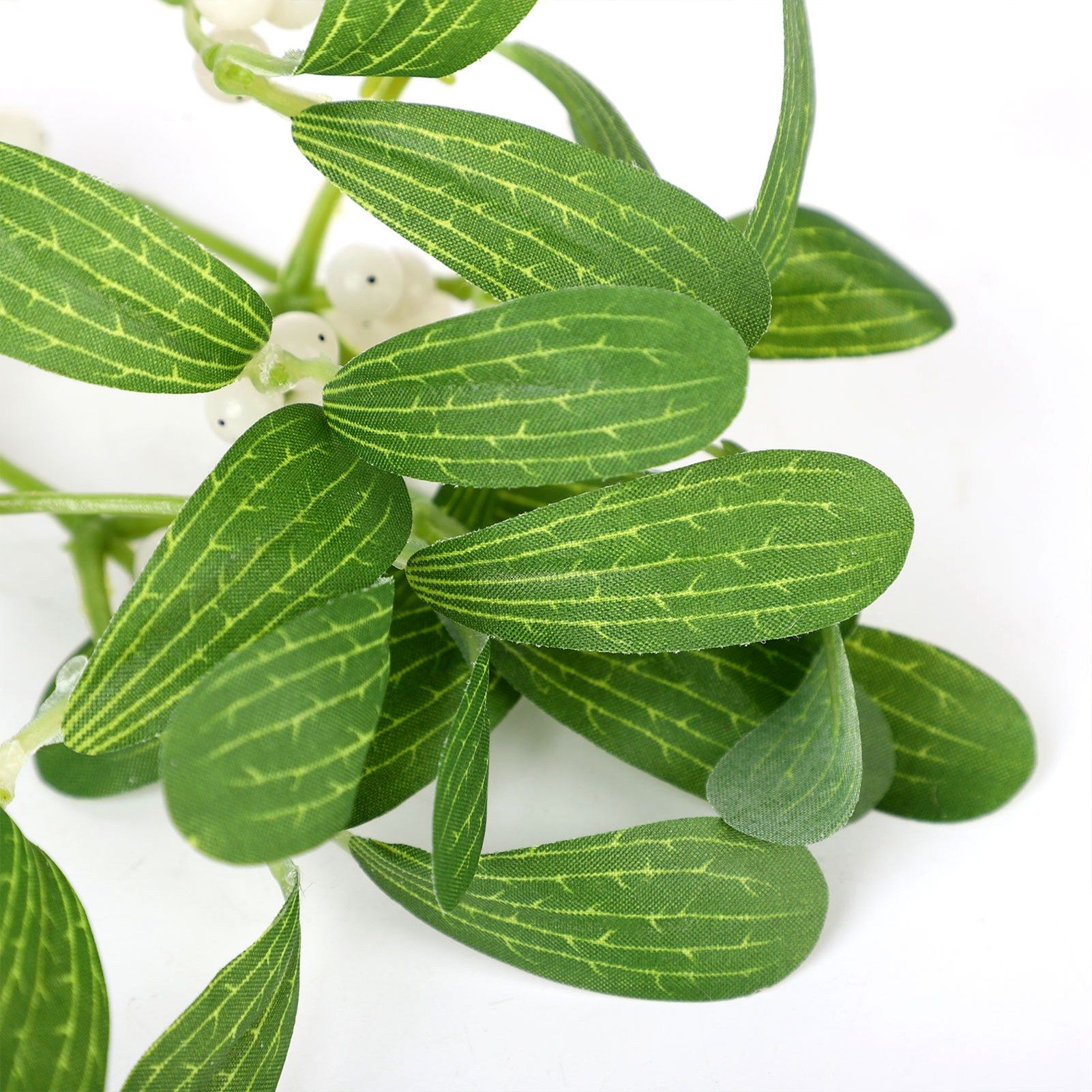 Artificial Mistletoe Leaves Christmas Decoration view 6