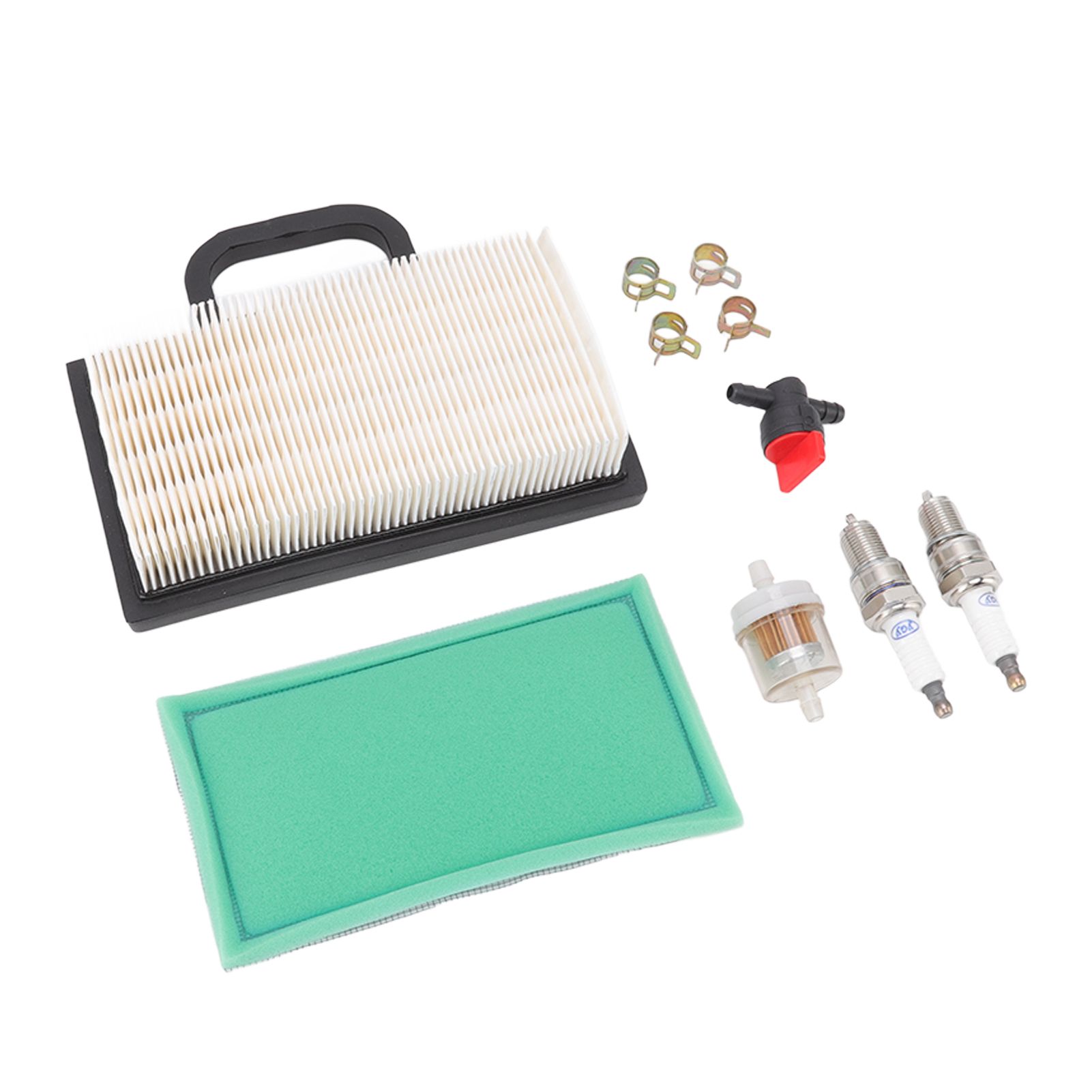 Lawn Mower Air Filter Set Air Filter Sparking Plug Valve Replacement Lawn view 5