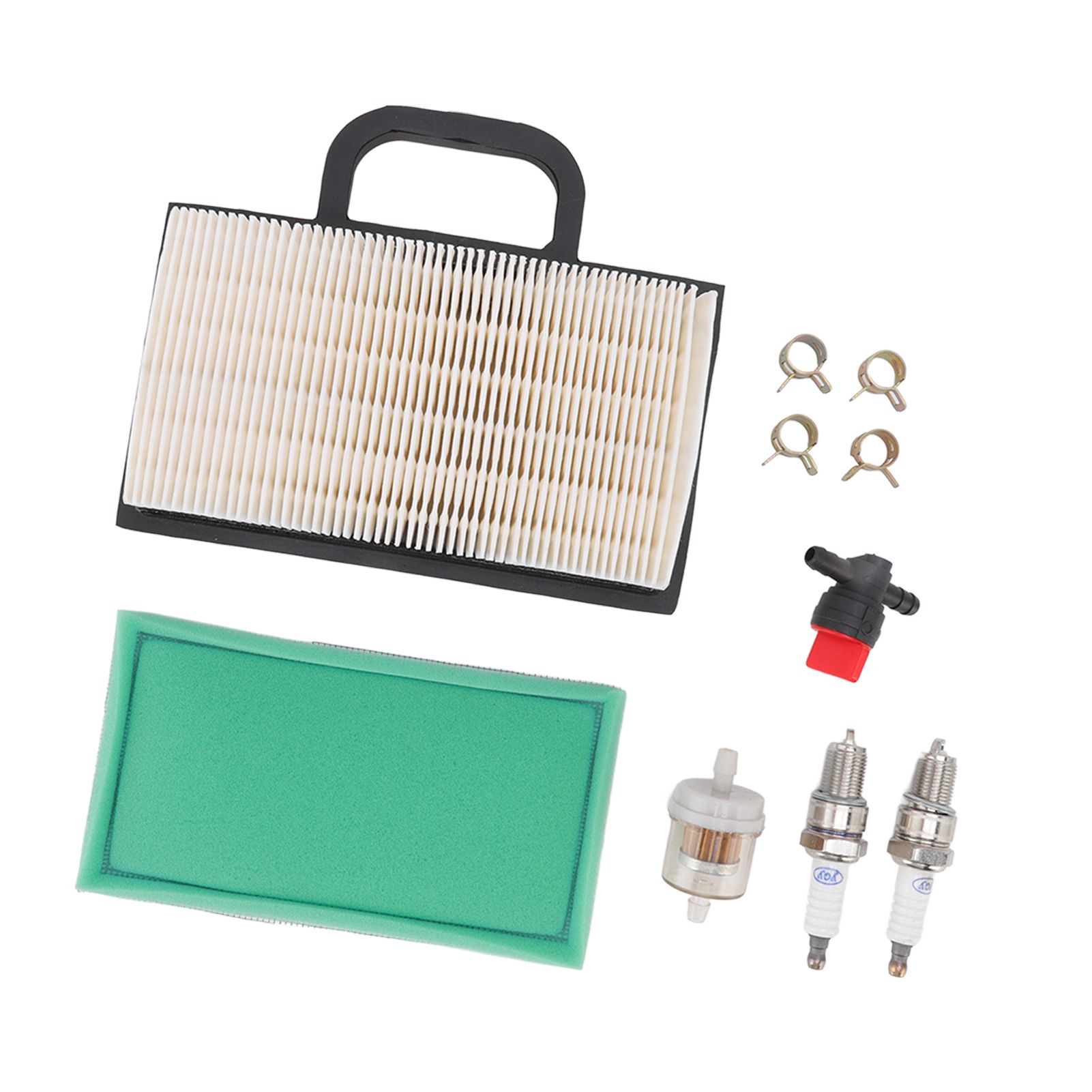 Lawn Mower Air Filter Set Air Filter Sparking Plug Valve Replacement Lawn view 7