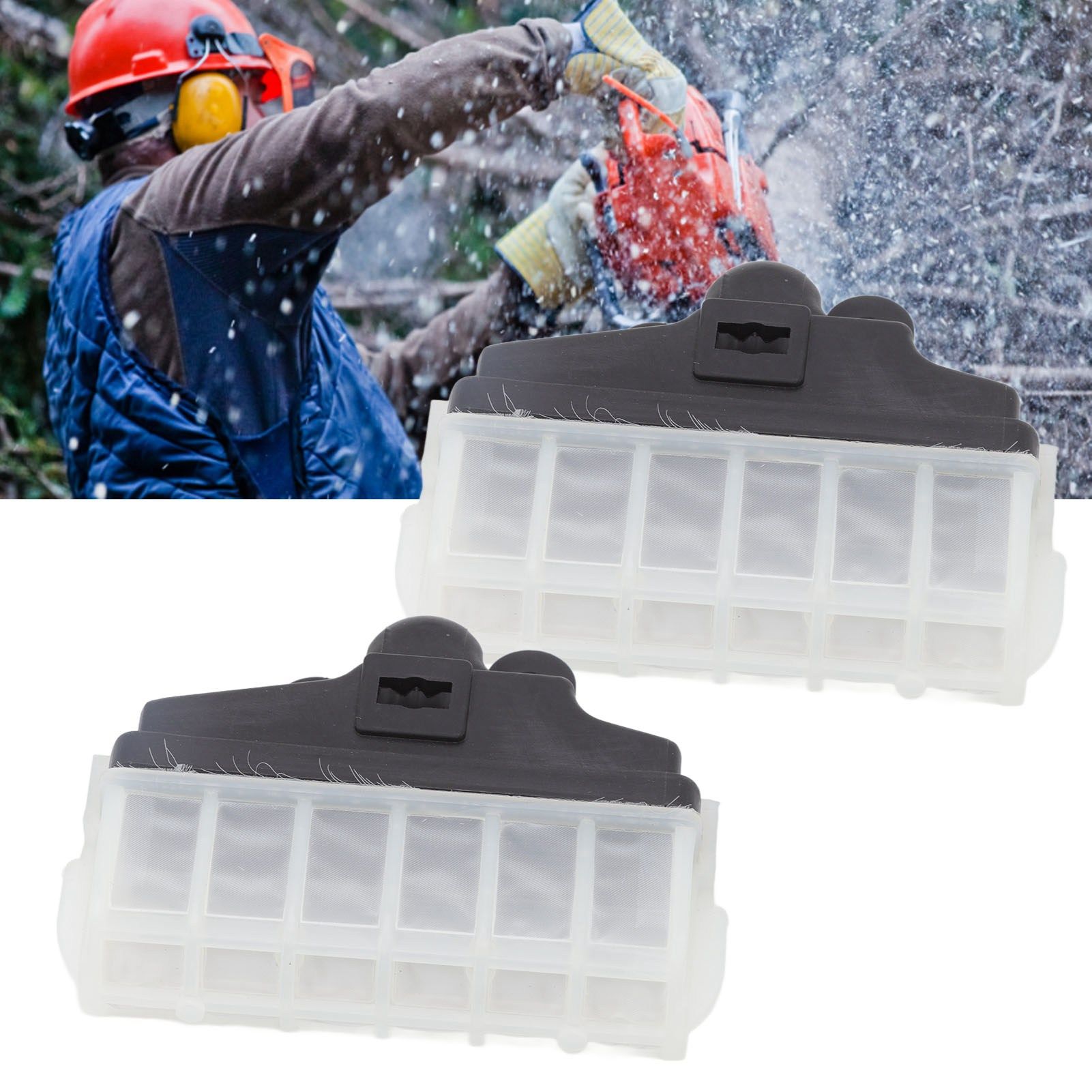 2Pcs Air Filter Housing High Accuracy Stable Professional Accessories for view 12