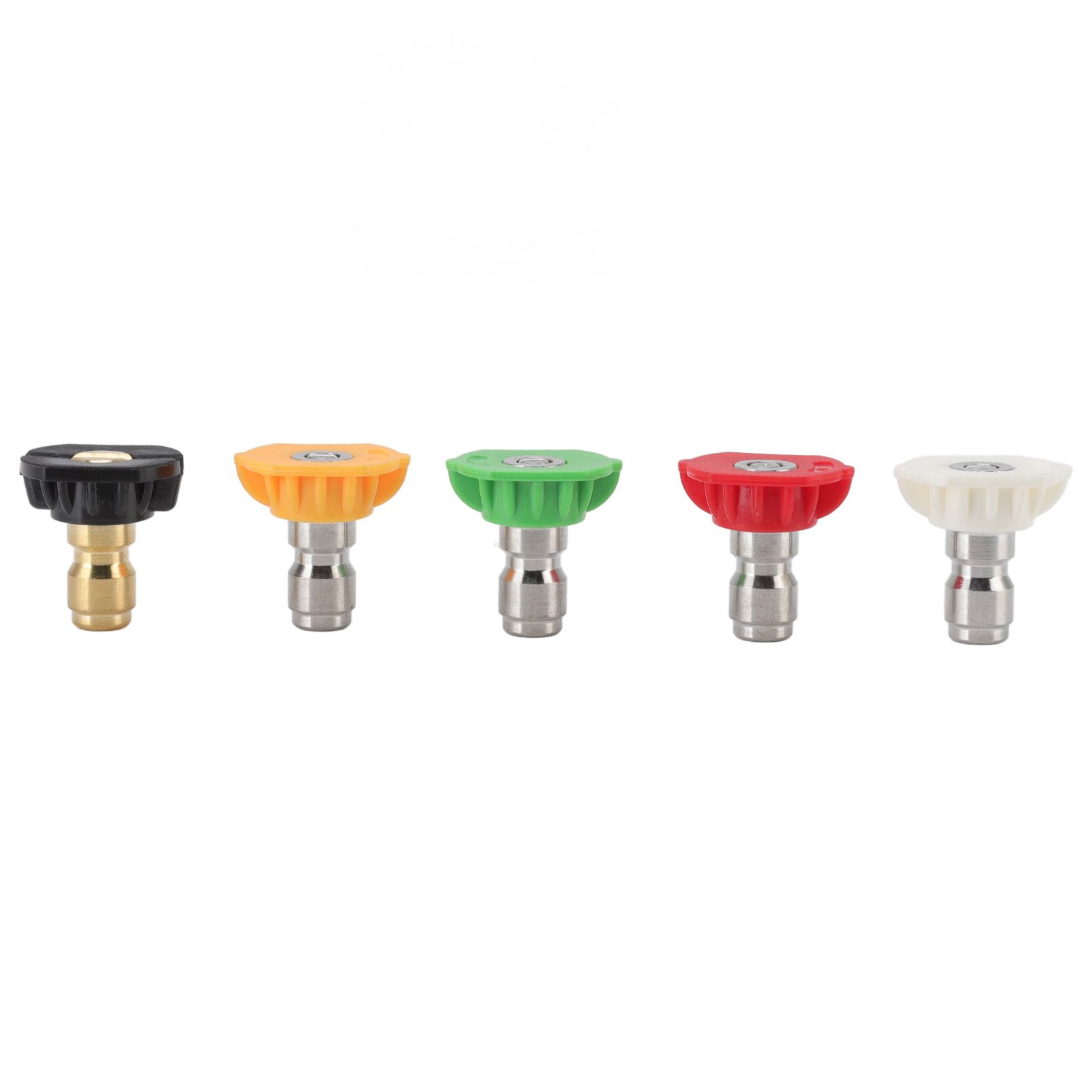 5PCS Pressure Washer Nozzle Big Fan Shape Power Washer Nozzle Tips Rinse Jet view 3