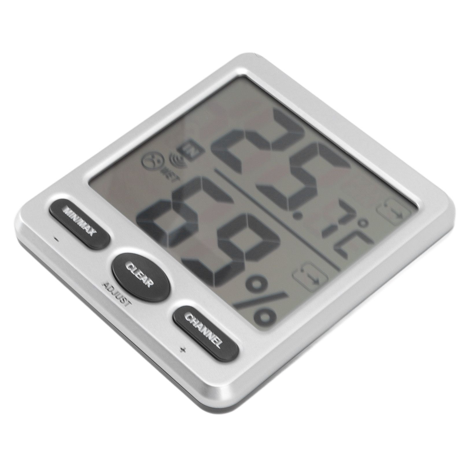 Room Thermometer Large Screen Comfort Level Indicator 24 Hours Record High view 8