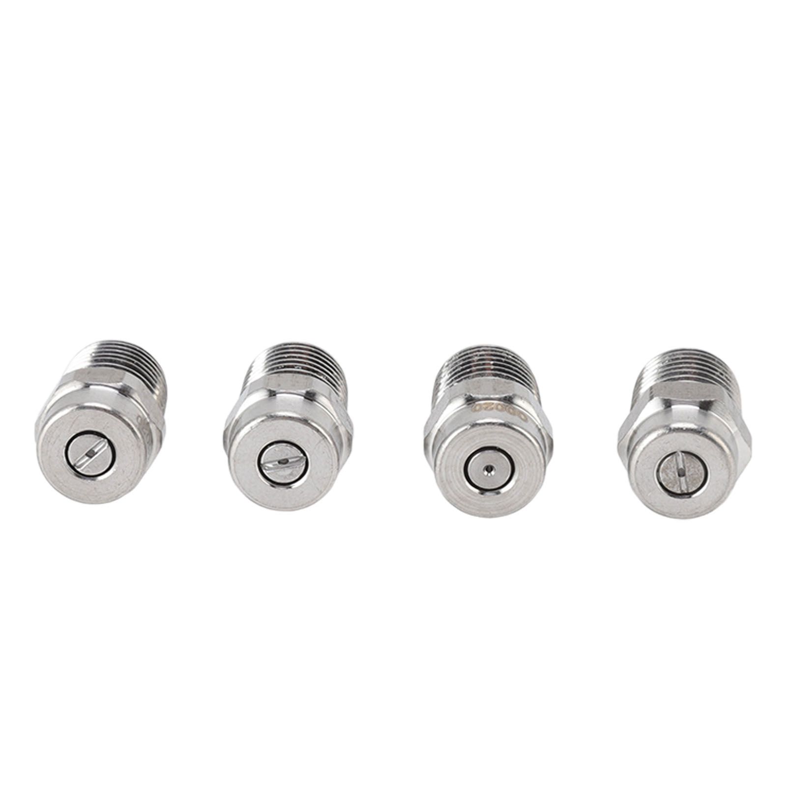 4Pcs Threaded Nozzles 22mm 304 Stainless Steel G1/4 External Thread Pressure view 4