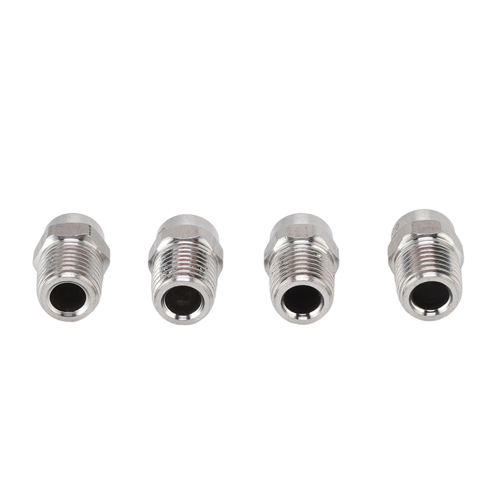 4Pcs Threaded Nozzles 22mm 304 Stainless Steel G1/4 External Thread Pressure view 9