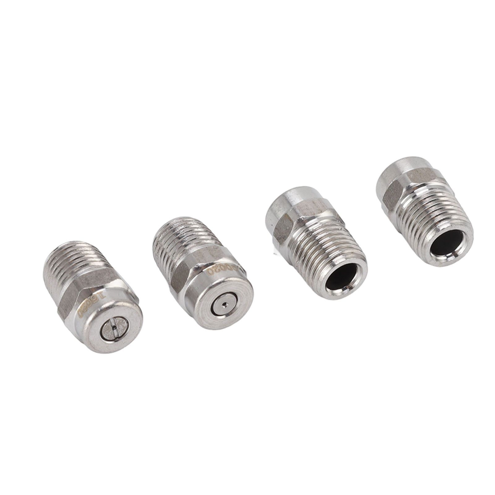 4Pcs Threaded Nozzles 22mm 304 Stainless Steel G1/4 External Thread Pressure view 10
