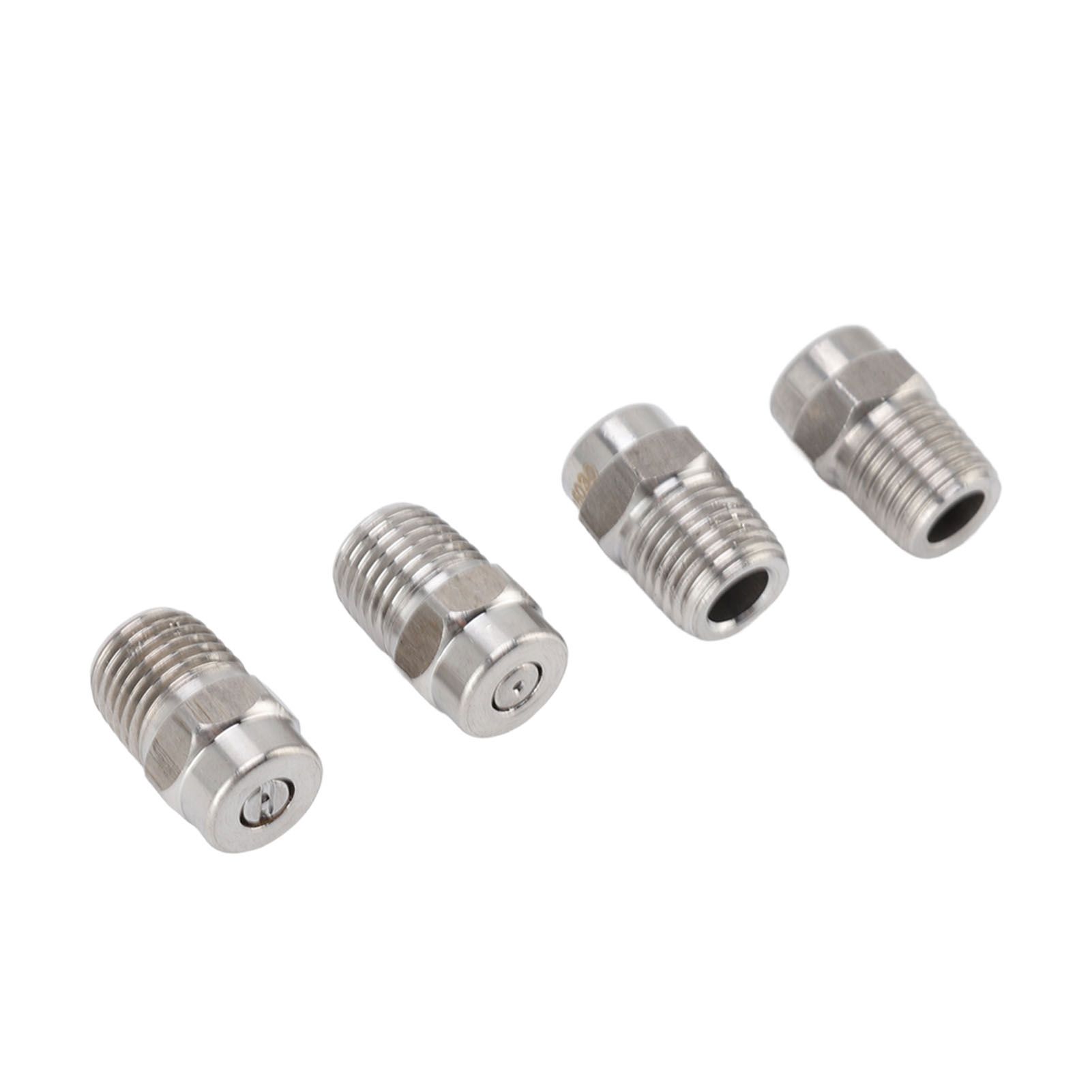 4Pcs Threaded Nozzles 22mm 304 Stainless Steel G1/4 External Thread Pressure view 10