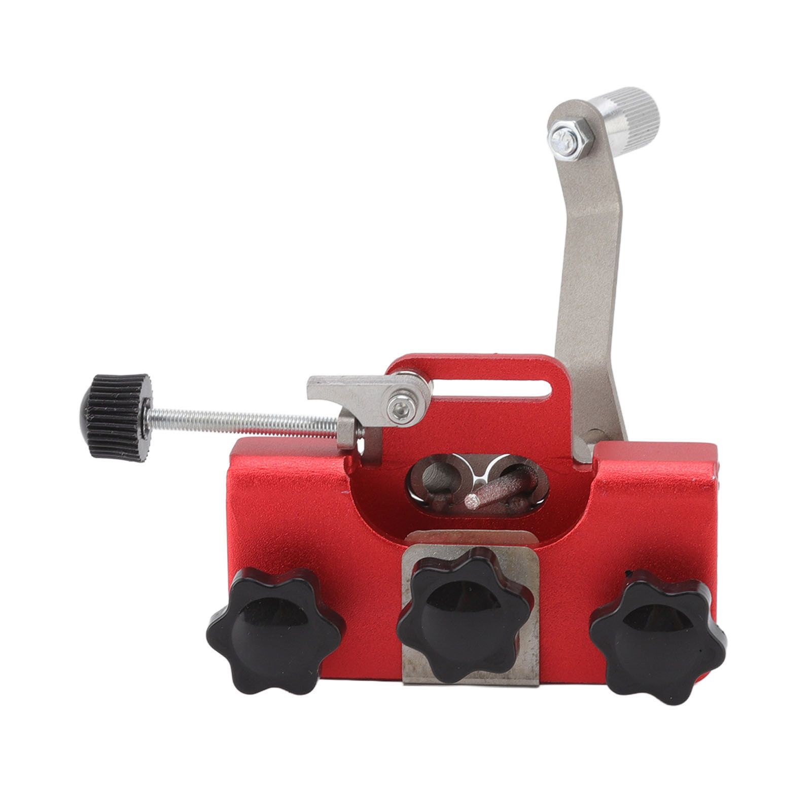 Chainsaw Sharpener Portable Lightweight Hand Crank Chain Sharpening Jig for view 7