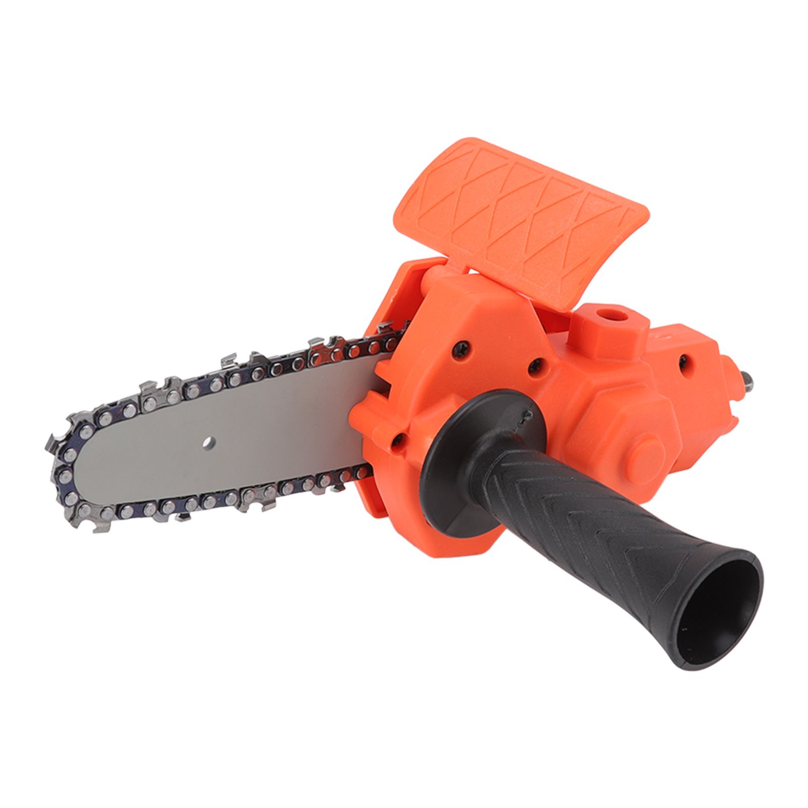 4in Mini Drill to Chain Saw Adapter Simple ABS Steel Portable Electric Chain view 2