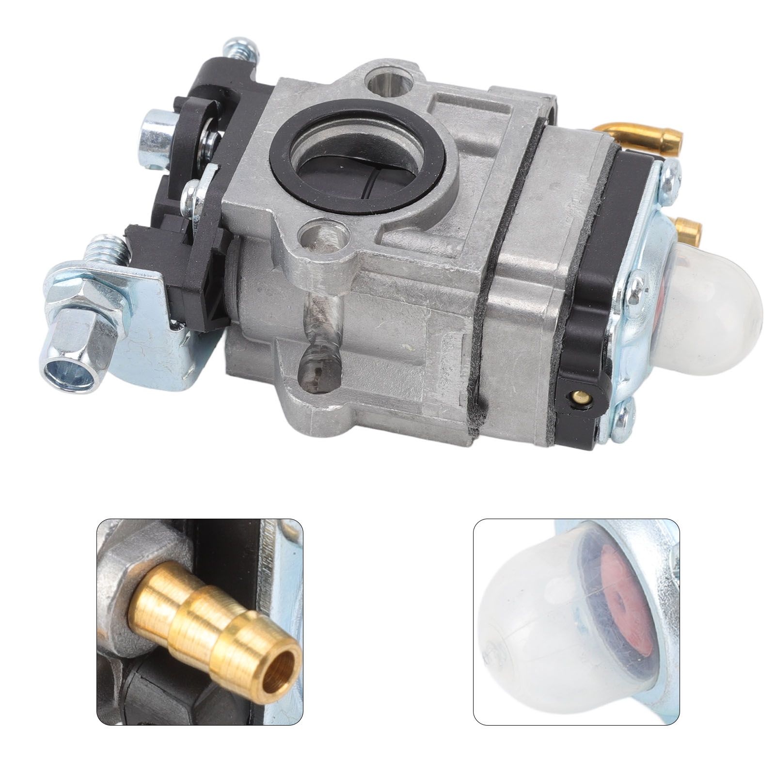 Carburetor Aluminum Alloy ABS Lawn Mover Parts Replacement Accessory for MP15 view 12