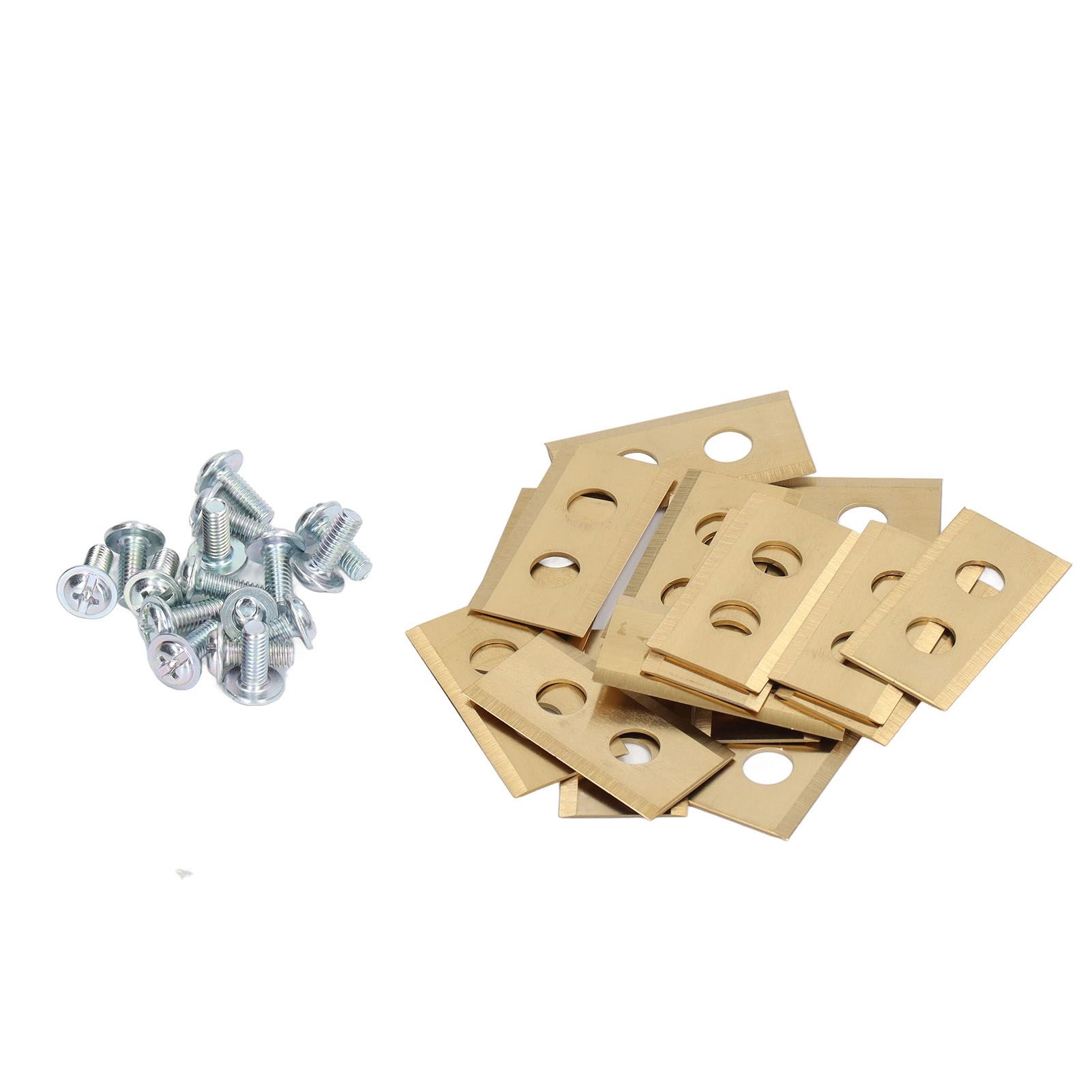 30PCS Lawn Mower Endurance Blade Set Stainless Steel Titanium Blades for Worx