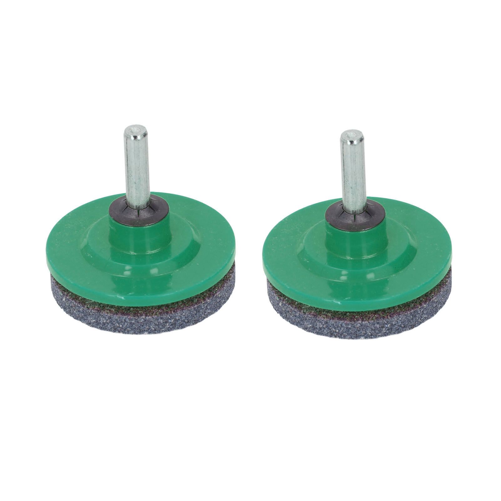 2Pcs Lawn Mower Blade Sharpener Stainless Steel ABS Drill Blade Accessories