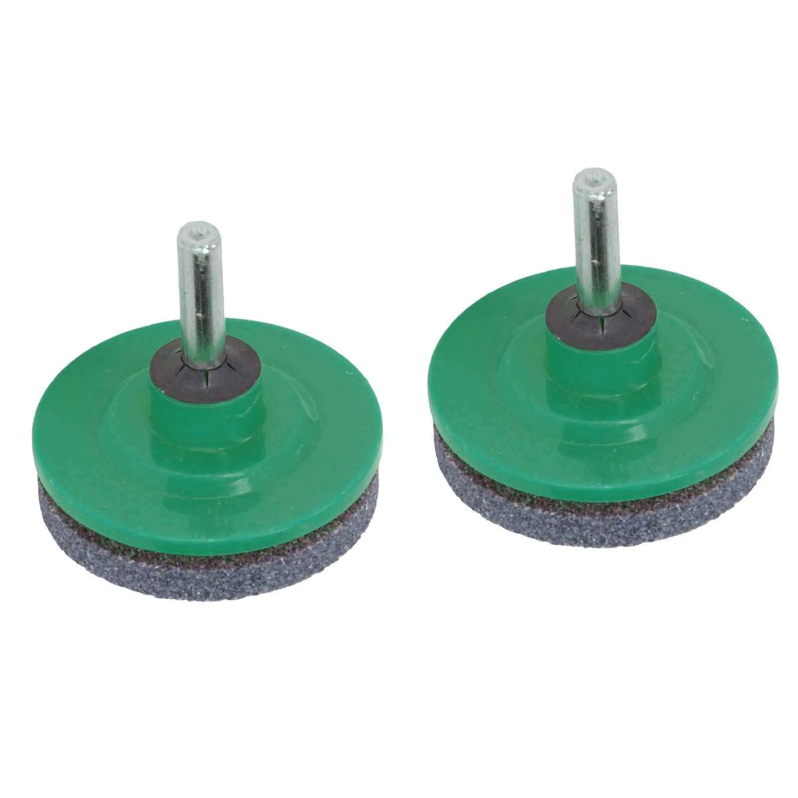 2Pcs Lawn Mower Blade Sharpener Stainless Steel ABS Drill Blade Accessories view 2