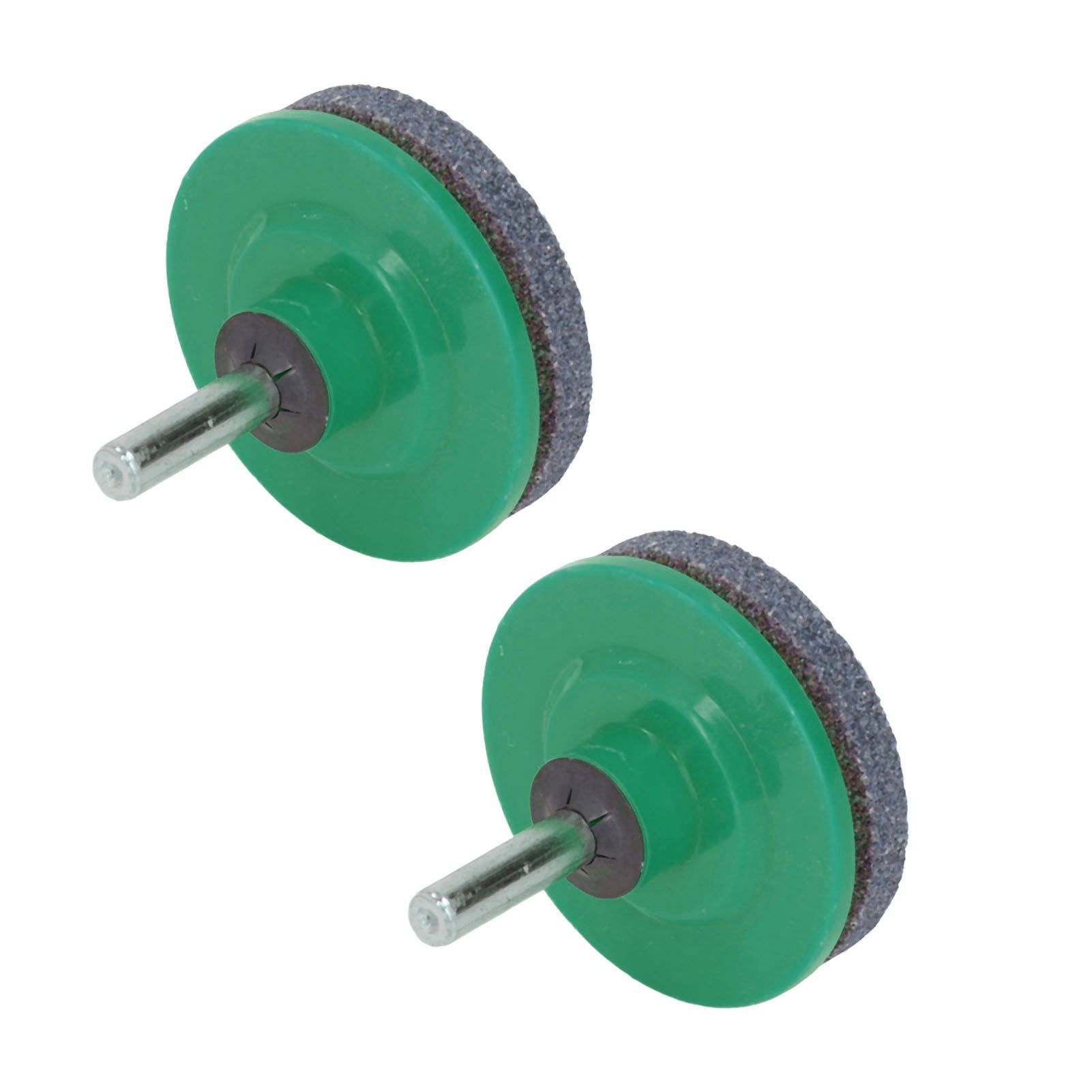 2Pcs Lawn Mower Blade Sharpener Stainless Steel ABS Drill Blade Accessories view 3