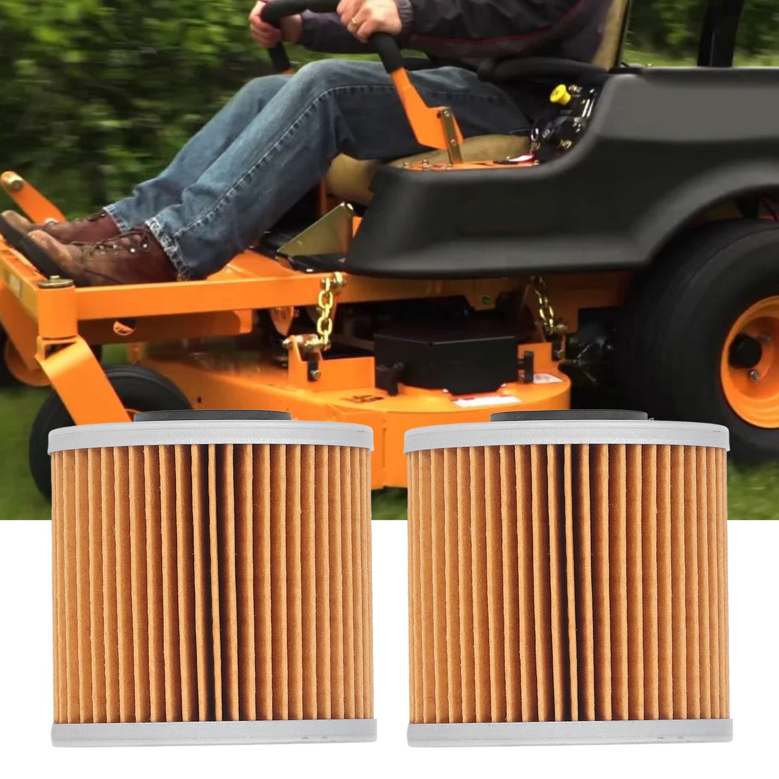 2pcs Hydraulic Transmission Filter Kit with O Rings Garden Tools Accessory for view 11