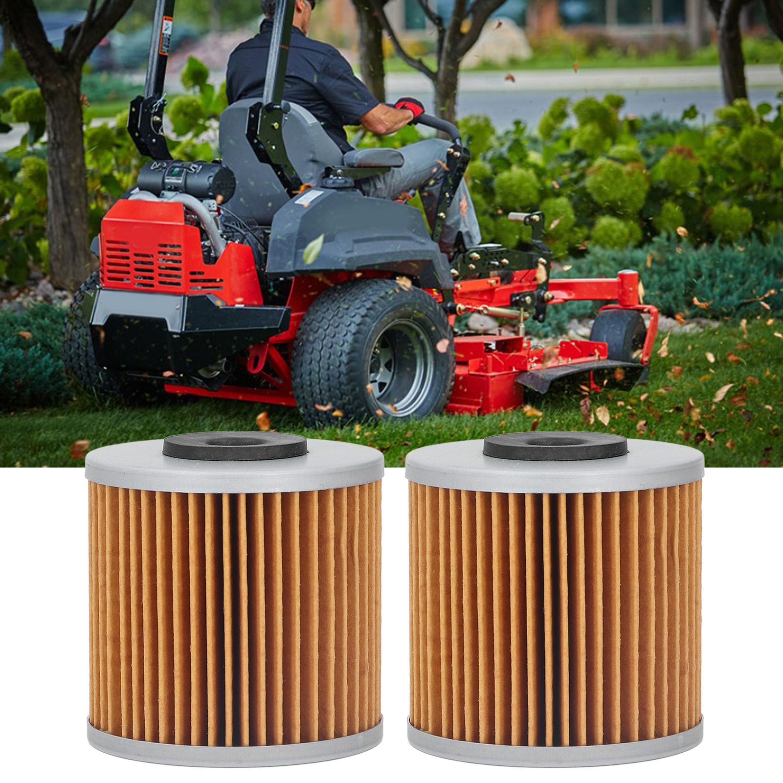 2pcs Hydraulic Transmission Filter Kit with O Rings Garden Tools Accessory for view 12