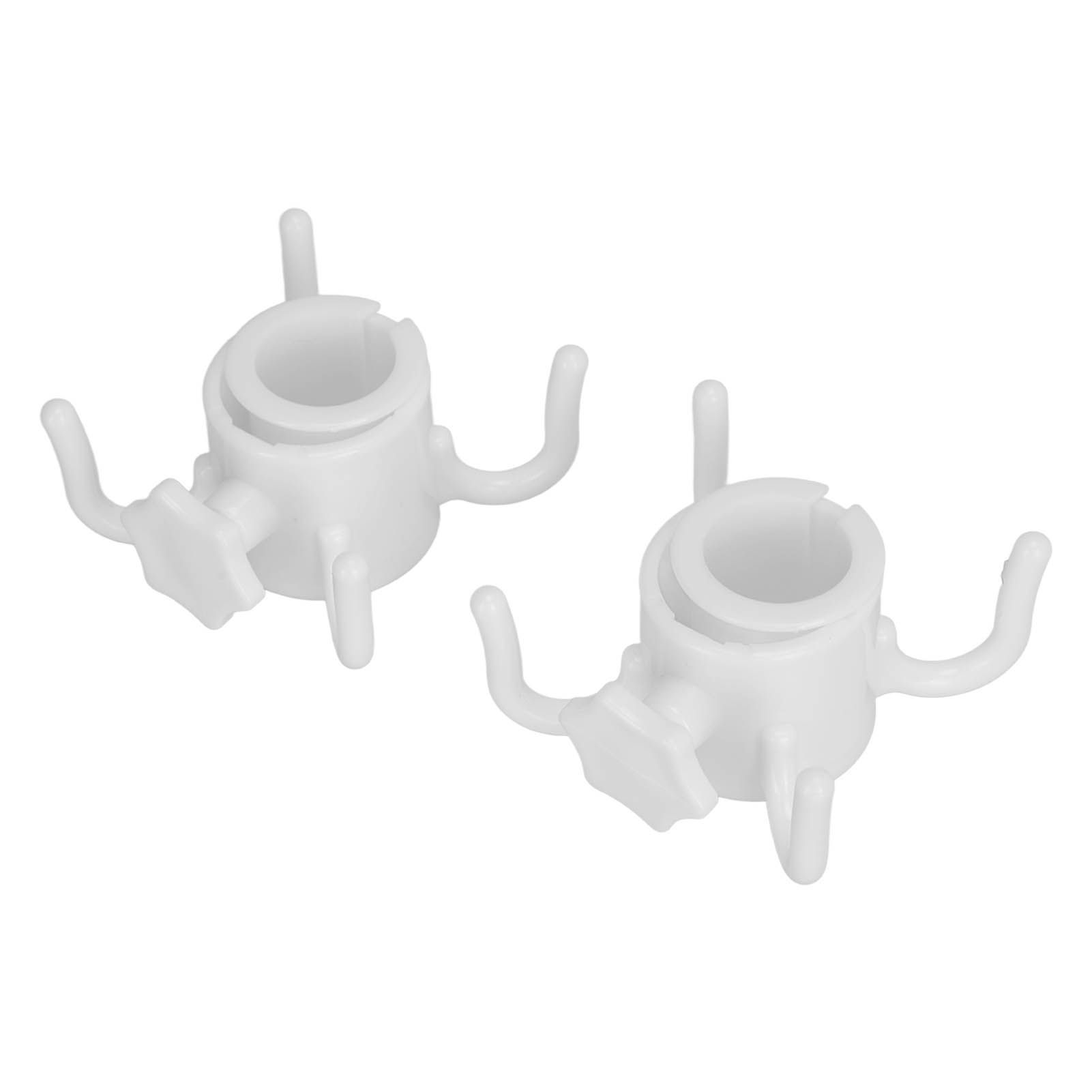 2Pcs Plastic Beach Umbrella Hanging Hook Umbrella Hanger 4 Prong Towel Hat view 7