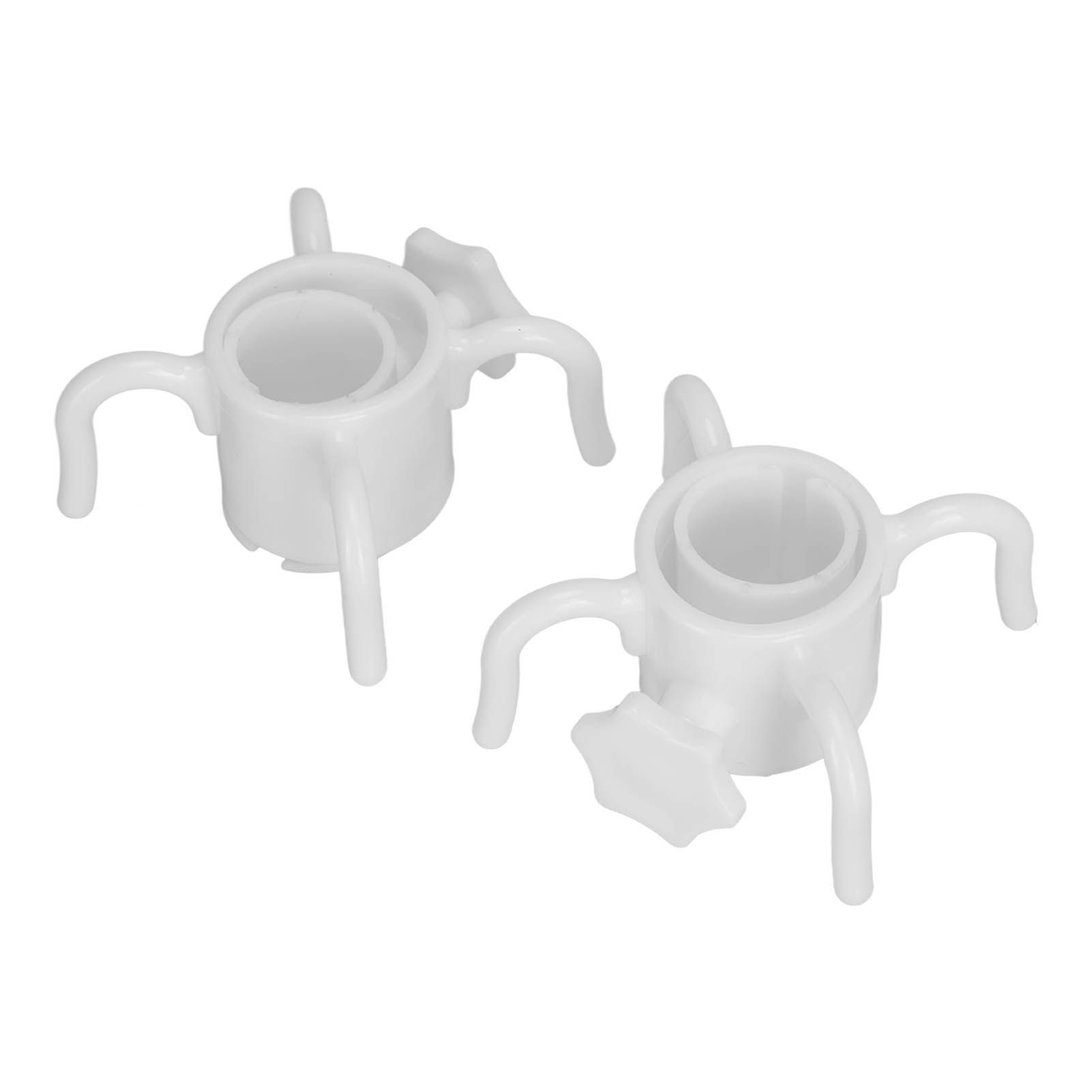 2Pcs Plastic Beach Umbrella Hanging Hook Umbrella Hanger 4 Prong Towel Hat view 9