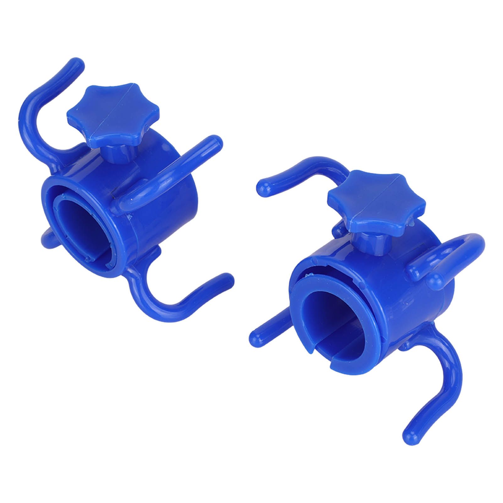 2Pcs Plastic Beach Umbrella Hanging Hook Umbrella Hanger 4 Prong Towel Hat view 8