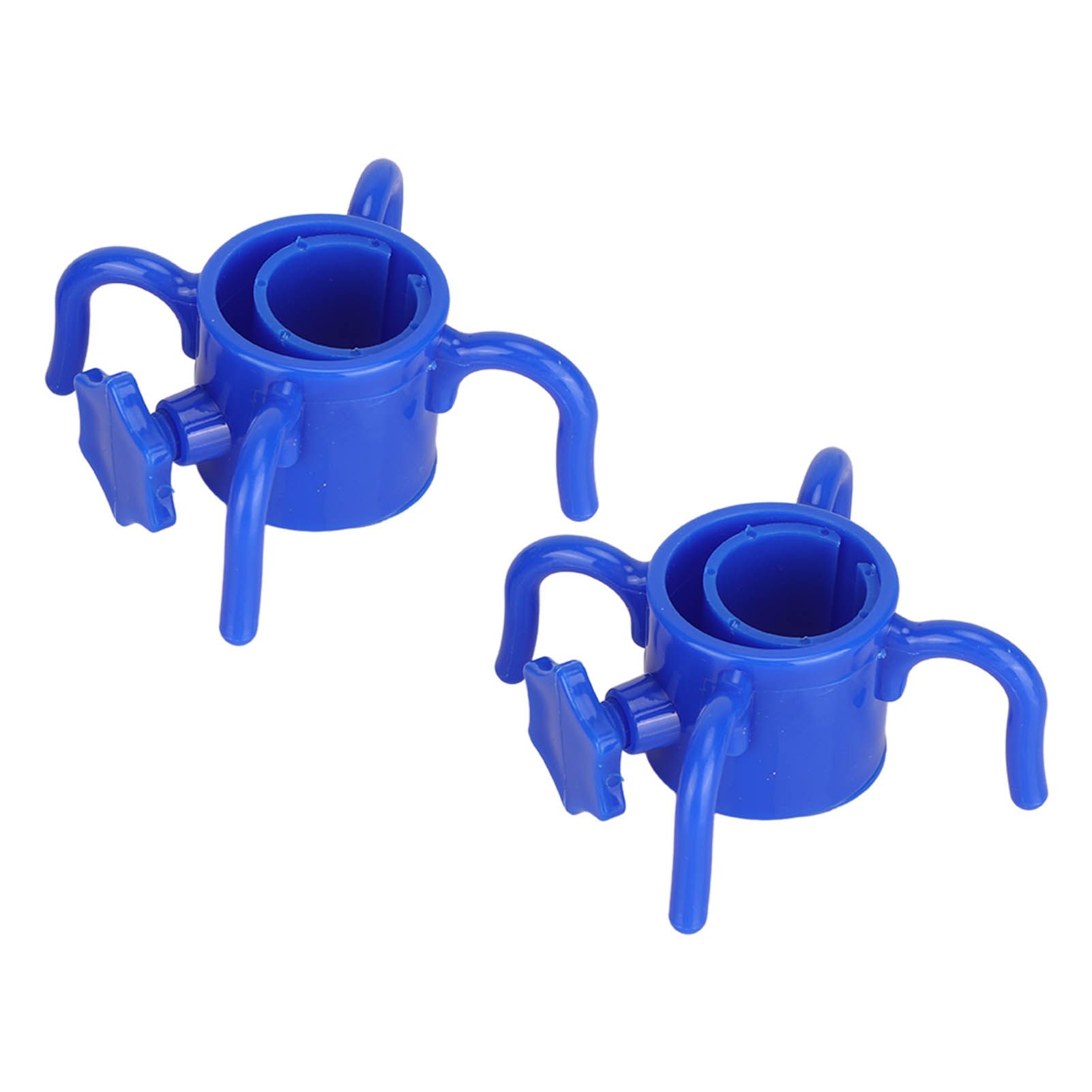 2Pcs Plastic Beach Umbrella Hanging Hook Umbrella Hanger 4 Prong Towel Hat view 9