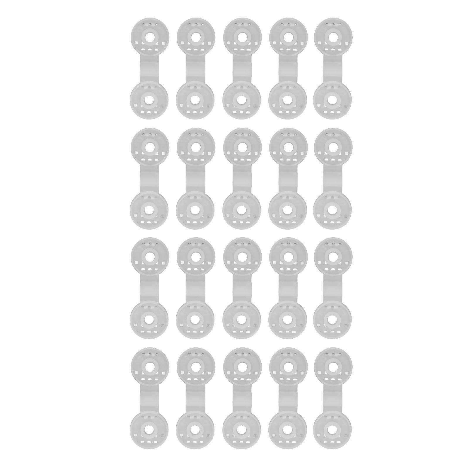 20Pcs Sunshade Net Clip Round Shade Cloth Clips Greenhouse Film Fixing Clamp