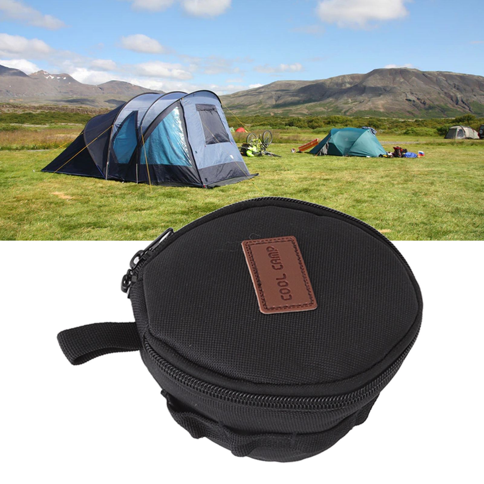 Camping Skillet Bag Large Capacity Lightweight Portable Camping Cookware view 12