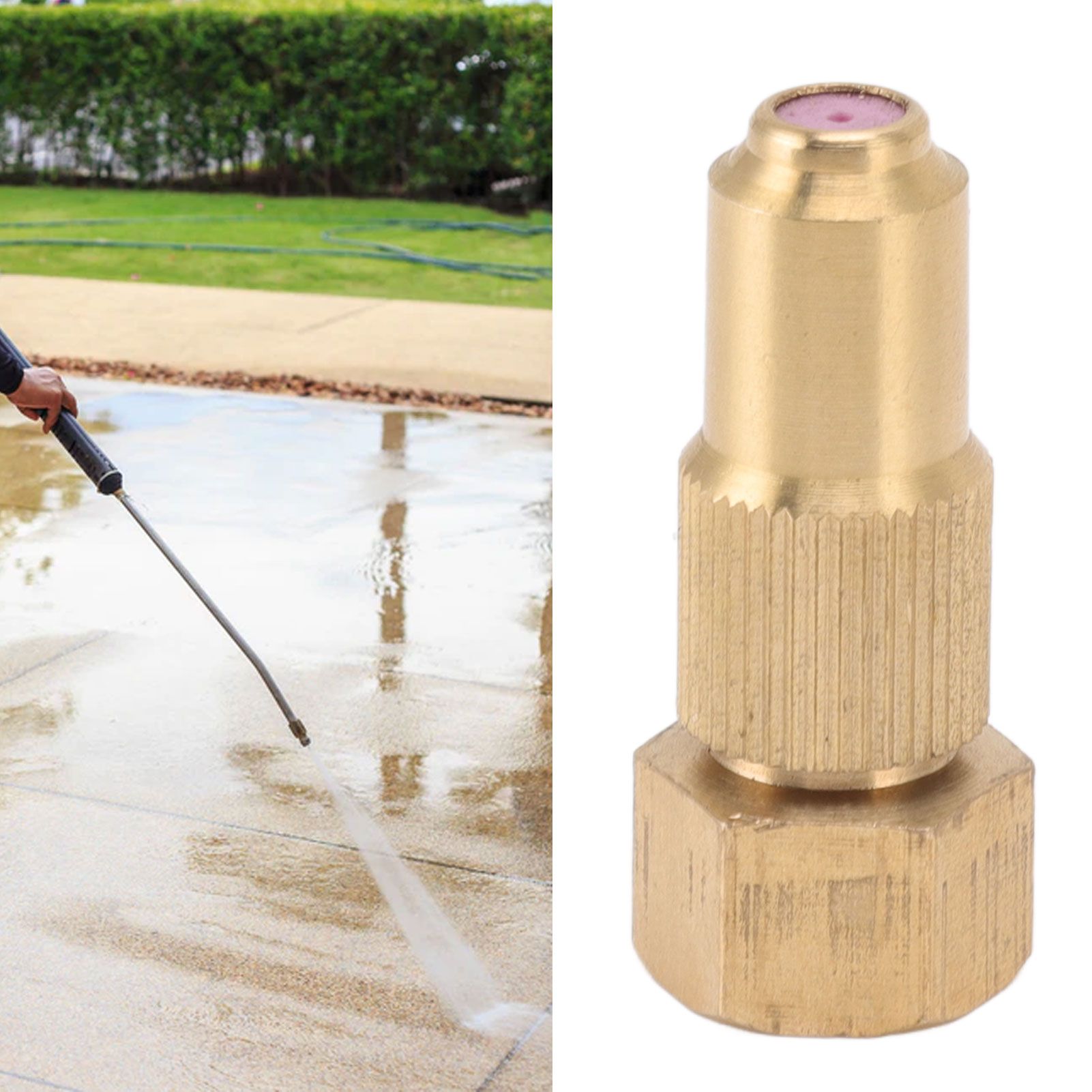 G3/8 Internal Thread High Pressure Sprayer Nozzle Ceramic Brass Watering Tool view 11
