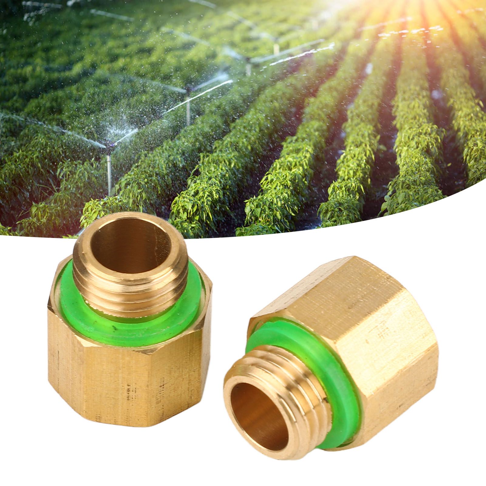 2PCS High Pressure Sprayer Reducer Adapter G3/8 Internal Thread to G1/4 view 12