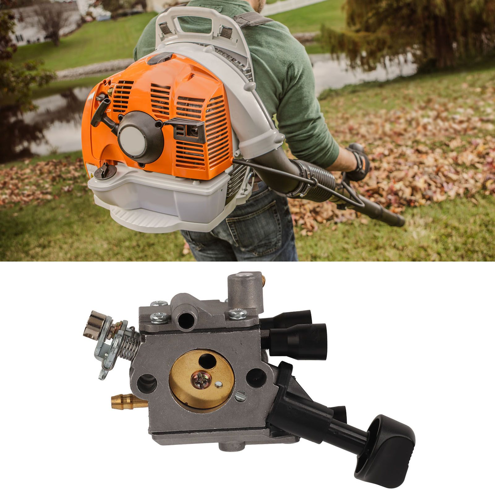 Carburetor Replacement for STIHL BR350 BR430 BR450 BR450C EF SR430 SR450 4229 view 12