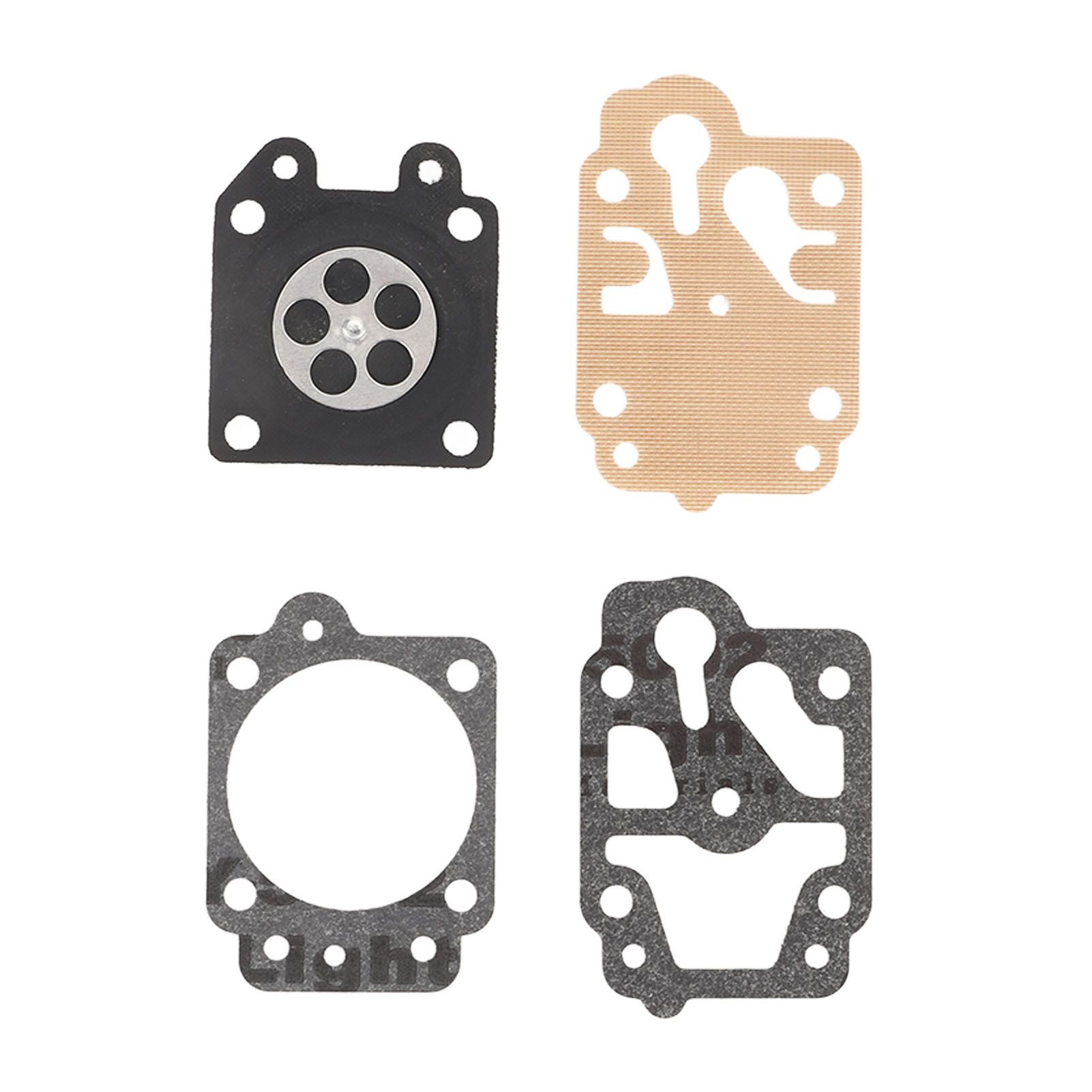 2Set Carburetor Diaphragm Repair Gasket Kits Carburetor Service Kit with Paper view 7