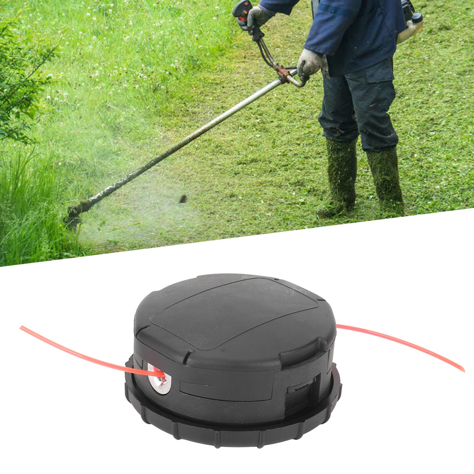 Mower Trimmer Head Plastic Internal Thread M10 X 1.25 Brush Cutter Accessories view 11