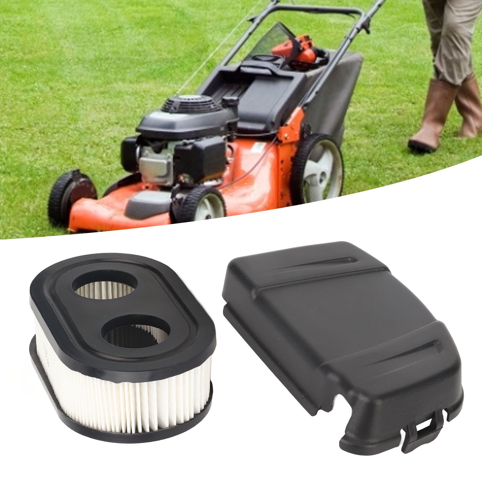 Lawn Mower Air Cleaner Cover ABS Air Filter Cover Kit 594106 for 650EXI 675EXI view 11