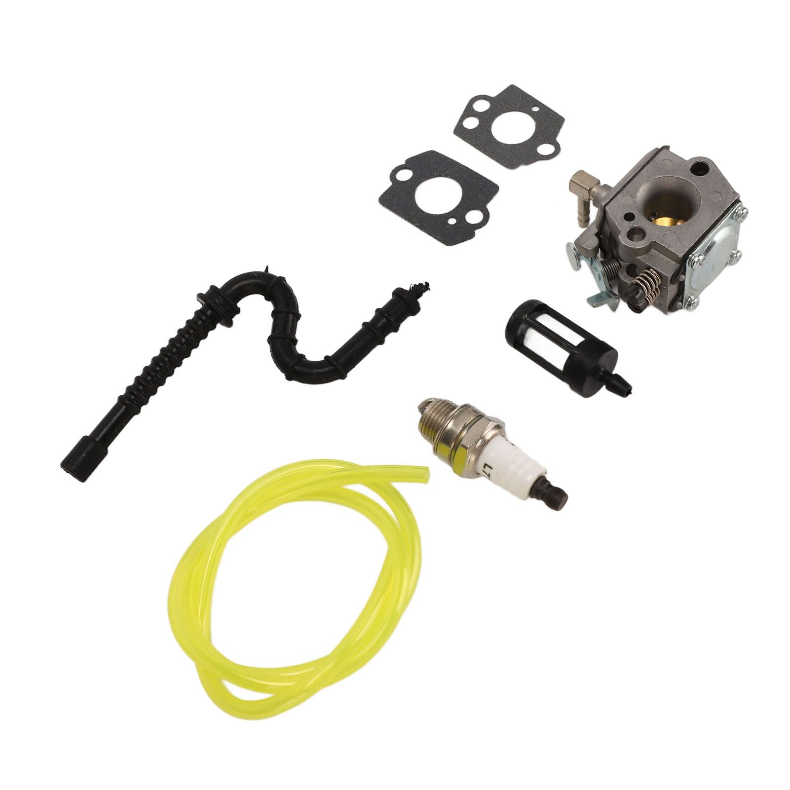 Chainsaw Carburetor Kit Carburetor Spark Plug with Fuel Pipe and Filter for view 2