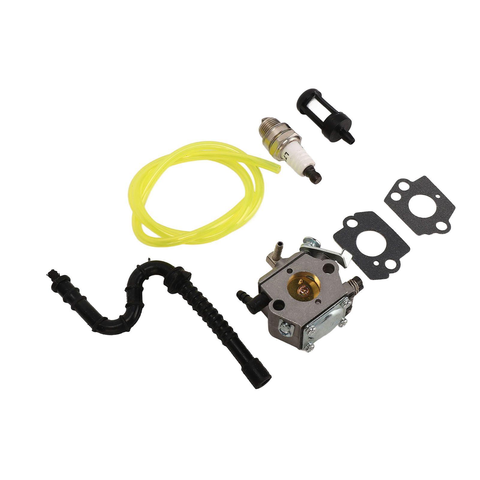 Chainsaw Carburetor Kit Carburetor Spark Plug with Fuel Pipe and Filter for view 6