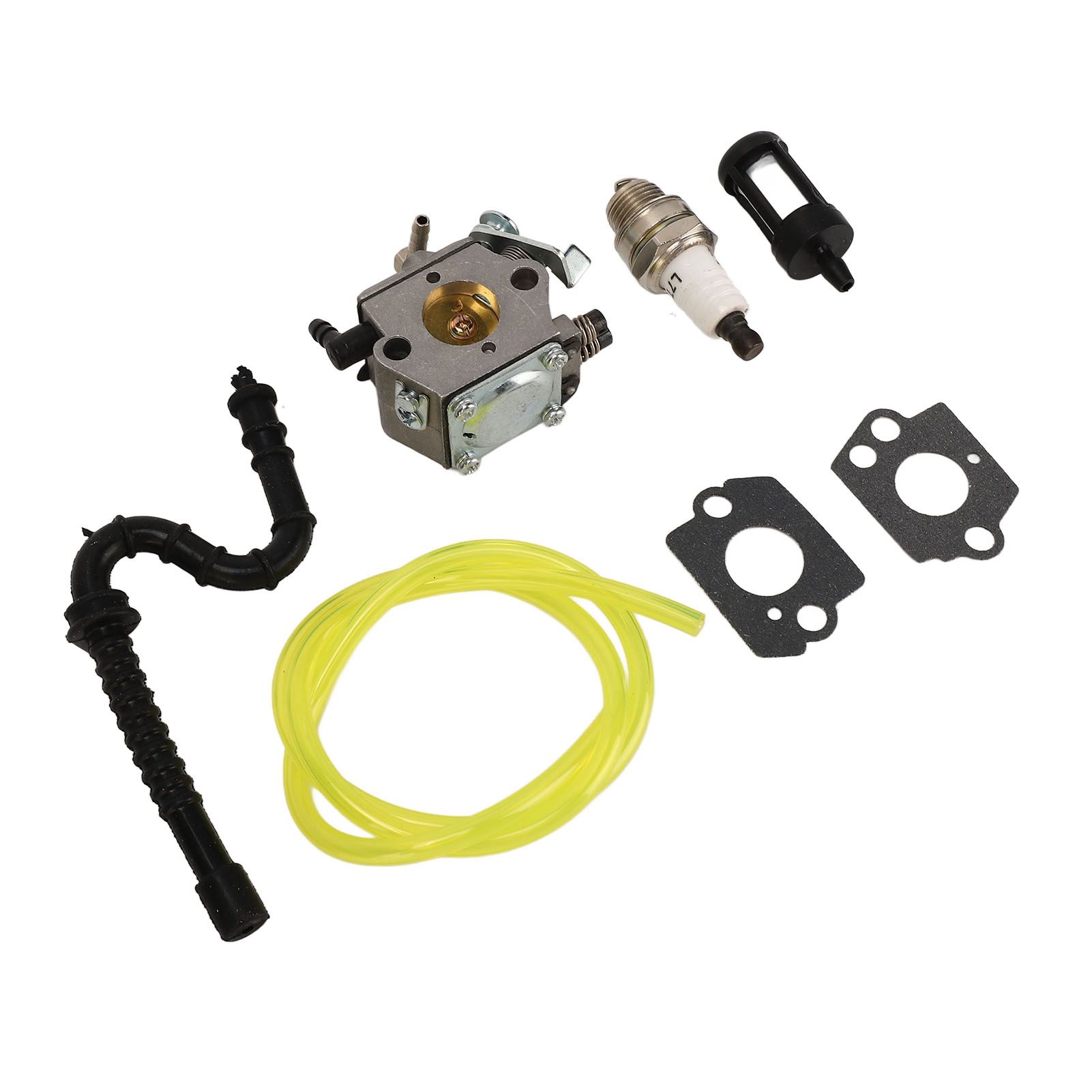 Chainsaw Carburetor Kit Carburetor Spark Plug with Fuel Pipe and Filter for view 9
