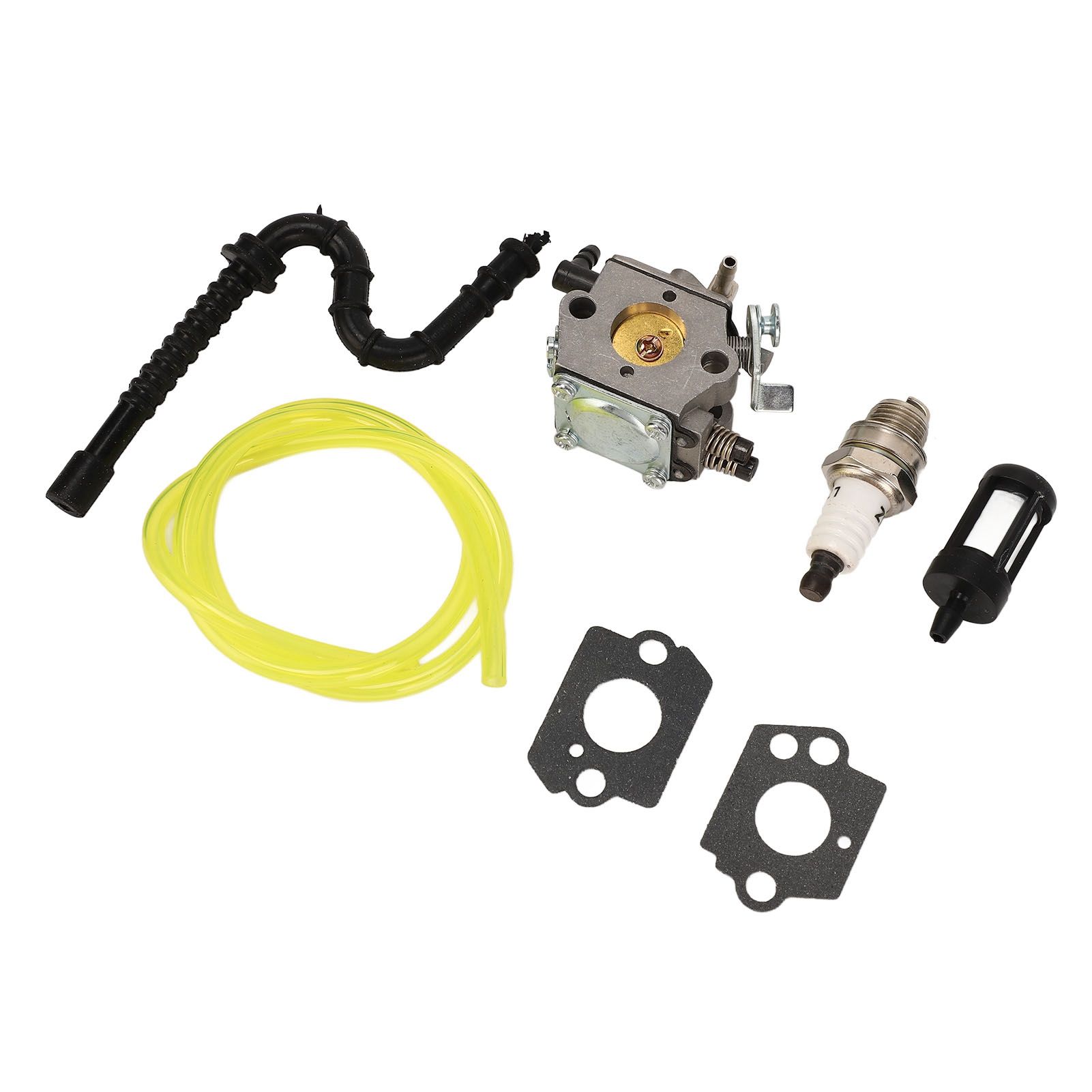 Chainsaw Carburetor Kit Carburetor Spark Plug with Fuel Pipe and Filter for view 10