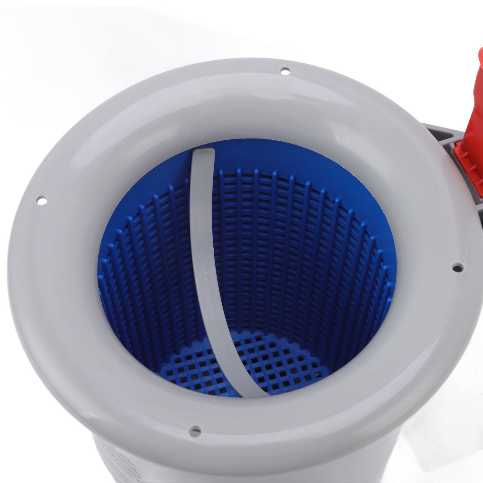 Pool Surface Skimmer Plastic Gray Wall Mounted Automatic Cleaner Filter Debris view 14