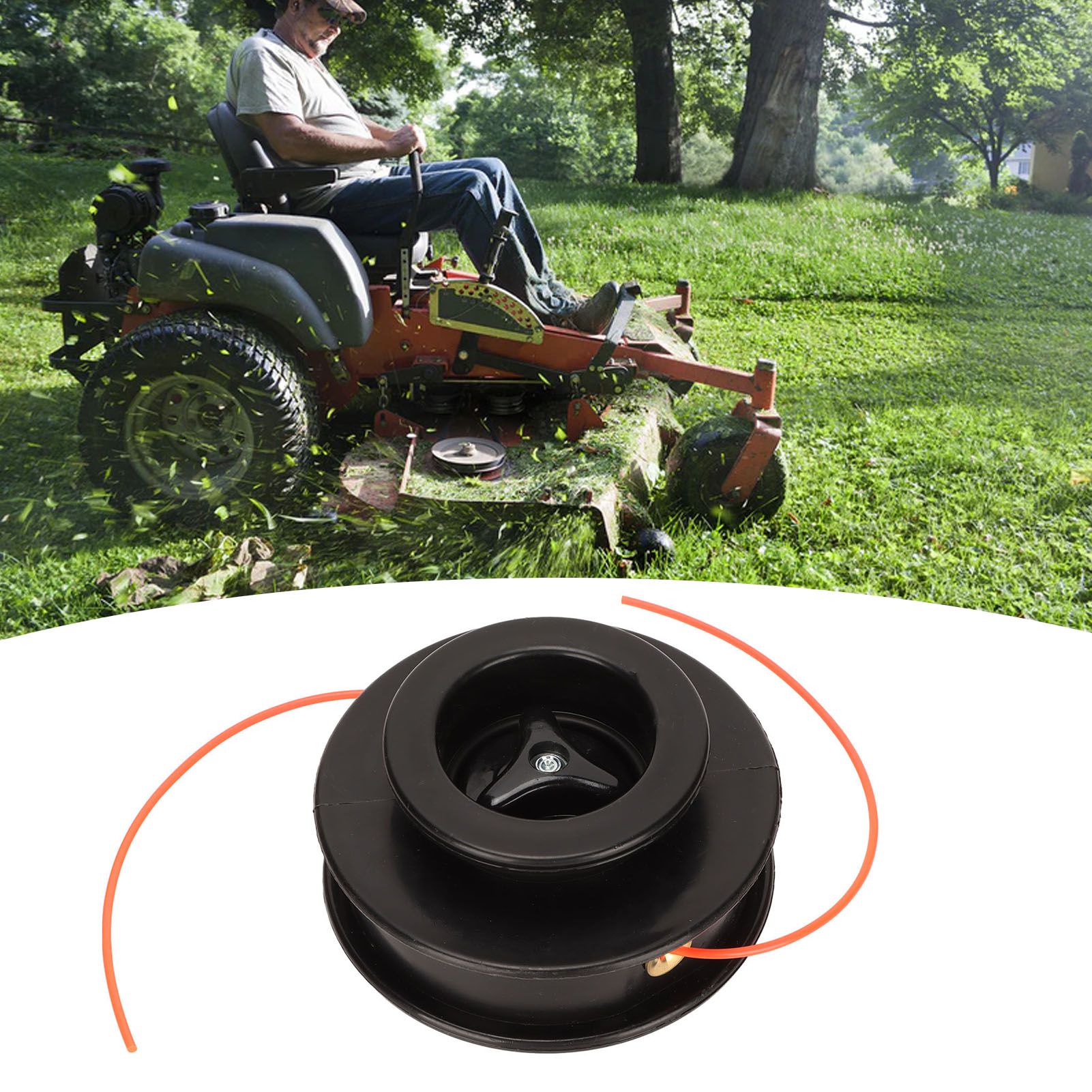 String Trimmer Head Robust Abrasion Resistant Practical Compact Trimmer Head view 12