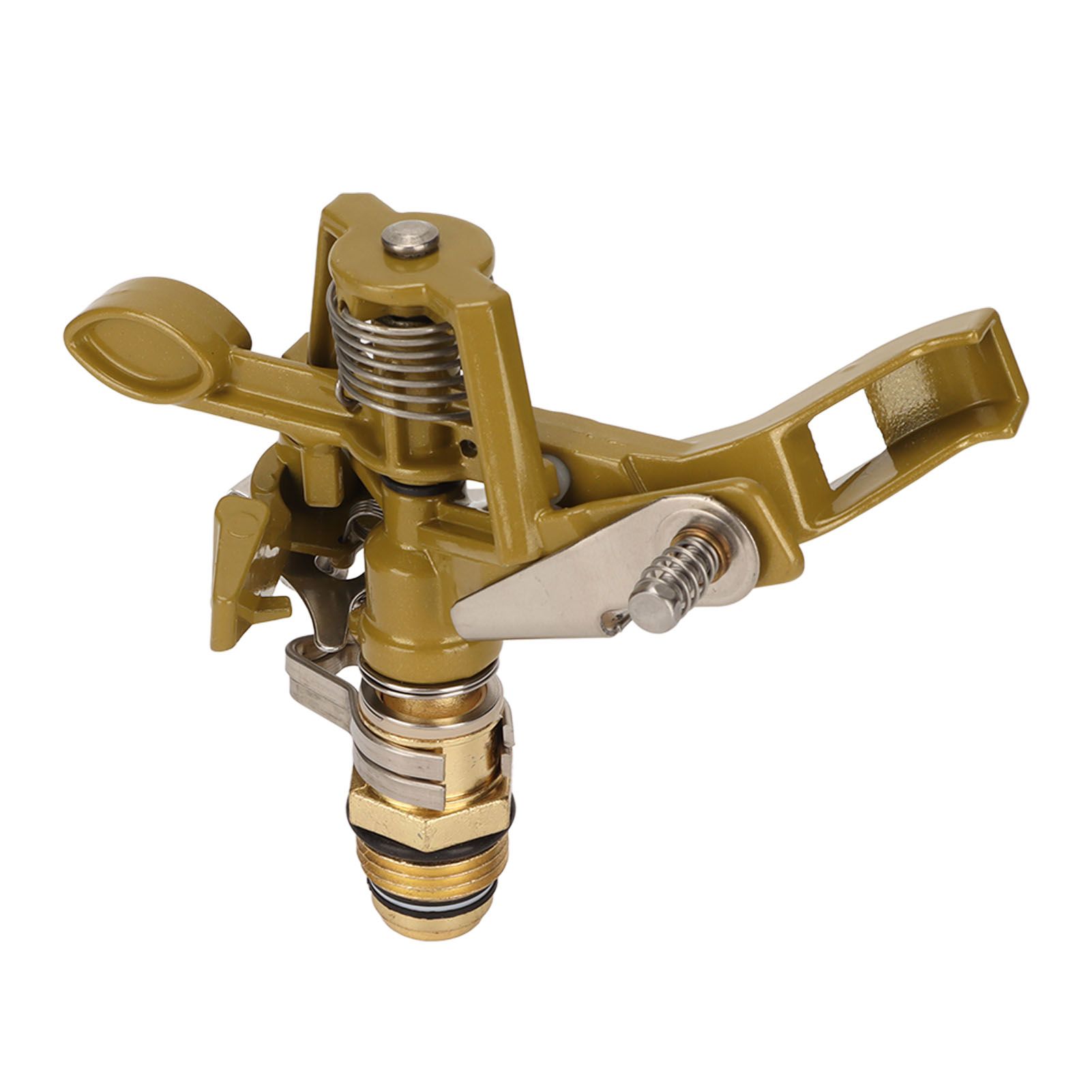 G1/2 Male Thread Watering Sprinkler Head 360 Degree Automatic Rotation 15m view 2