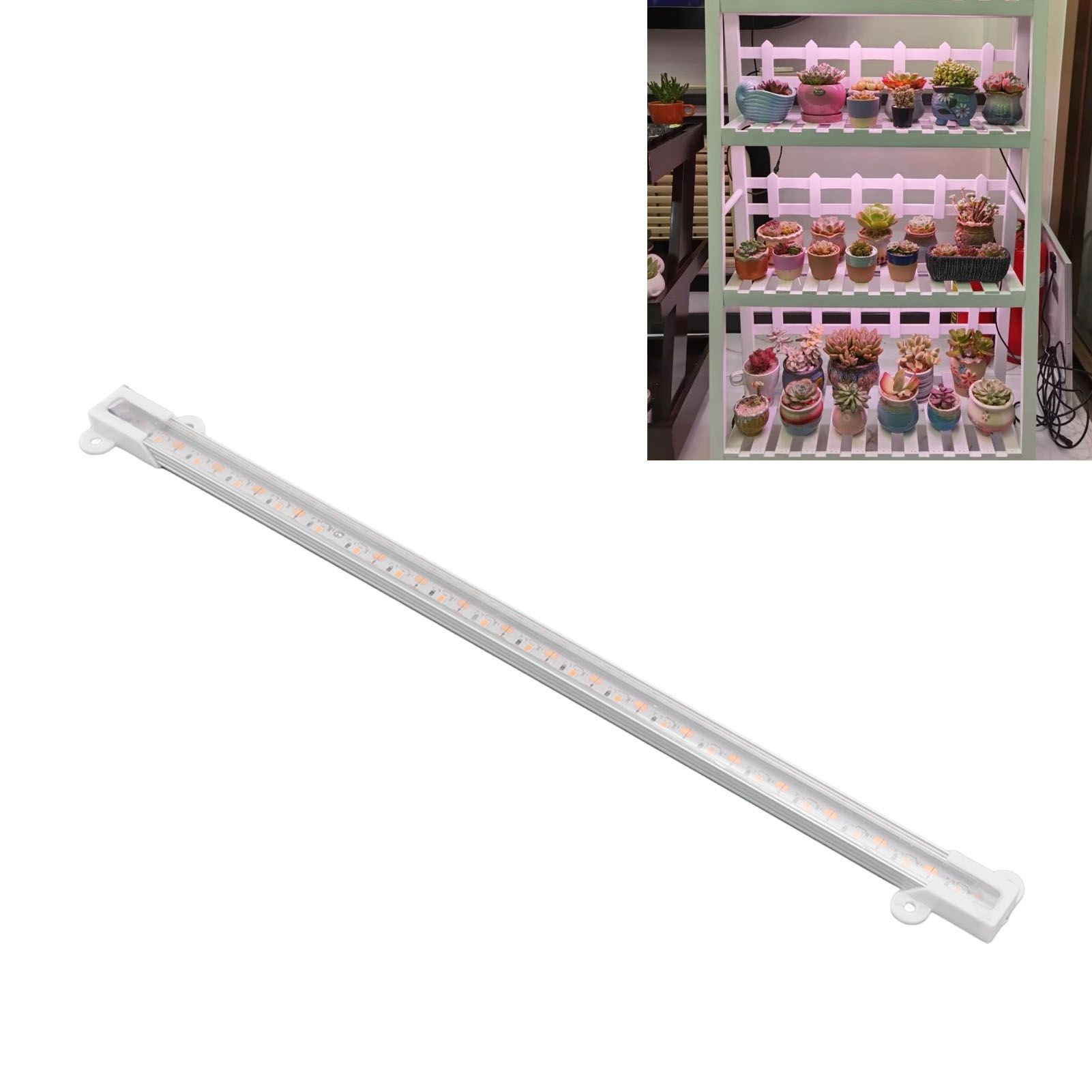 Solar Plant Grow Light LED Plant Grow Light Strip for Balcony Greenhouse Herbs view 12