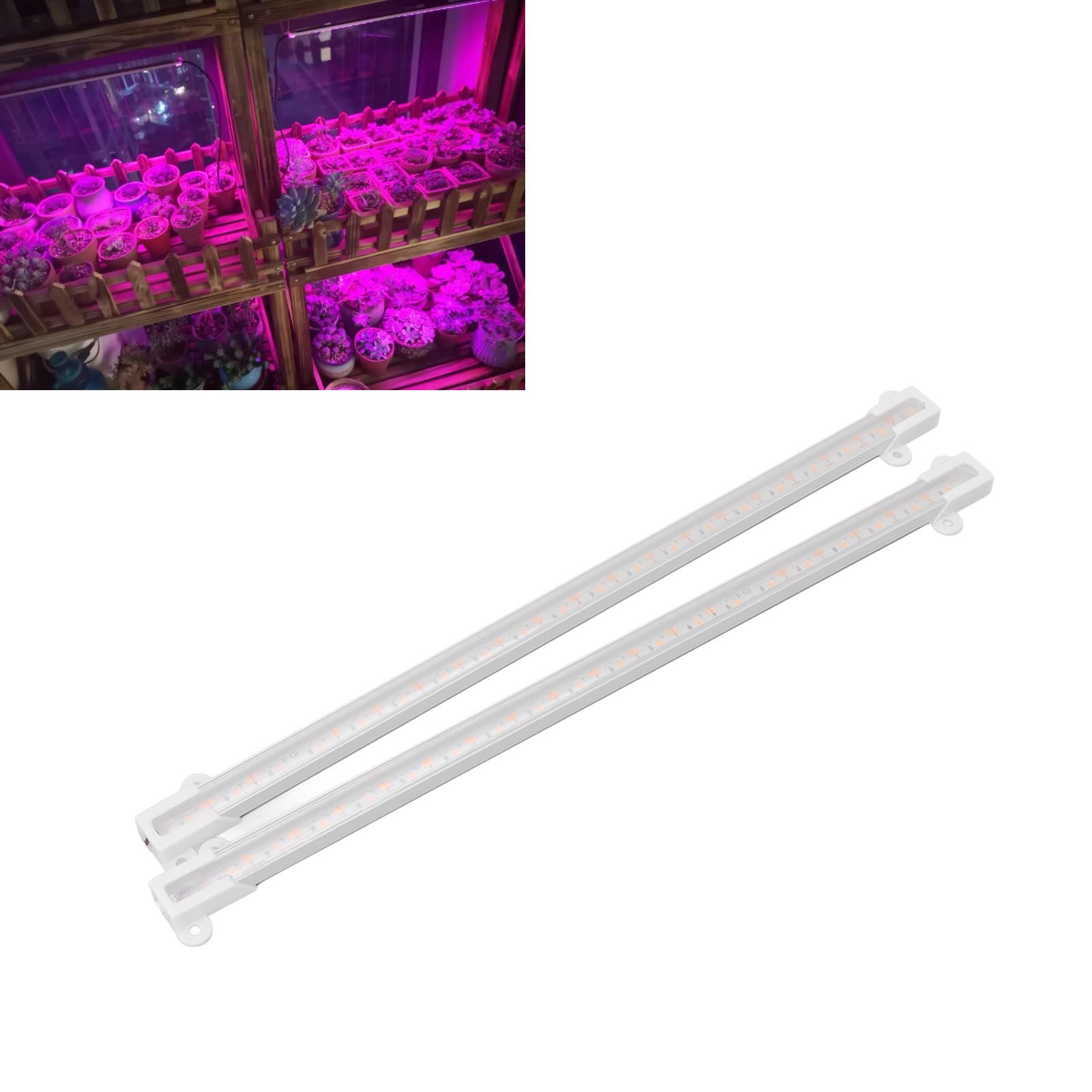 Solar Plant Grow Light LED Plant Grow Light Strip for Balcony Greenhouse Herbs view 11