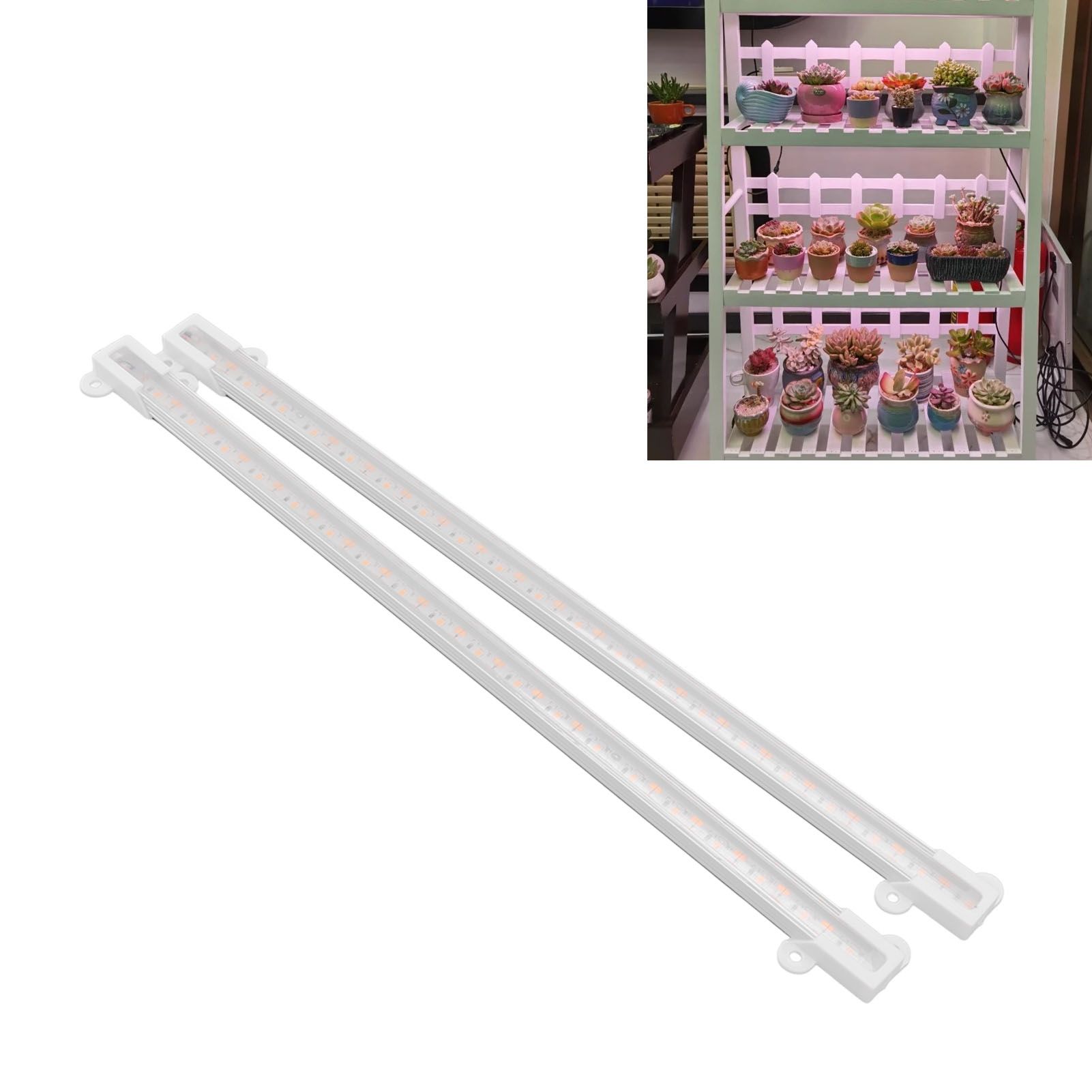 Solar Plant Grow Light LED Plant Grow Light Strip for Balcony Greenhouse Herbs view 12