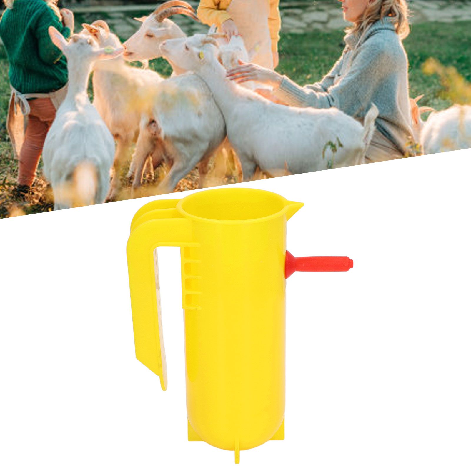 Lamb Milk Feeder Bottle 800ML Scale Accurate Quantitative Small Animal Calf view 11