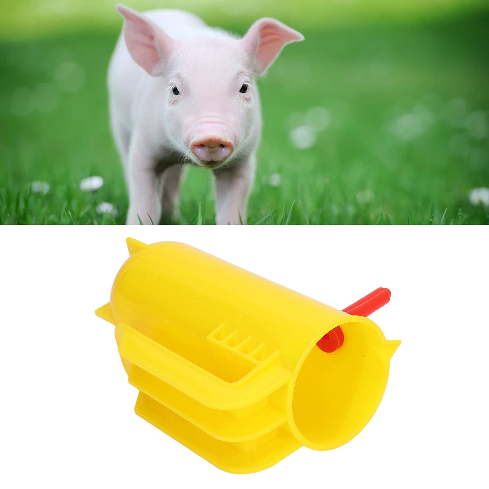 Lamb Milk Feeder Bottle 800ML Scale Accurate Quantitative Small Animal Calf view 12