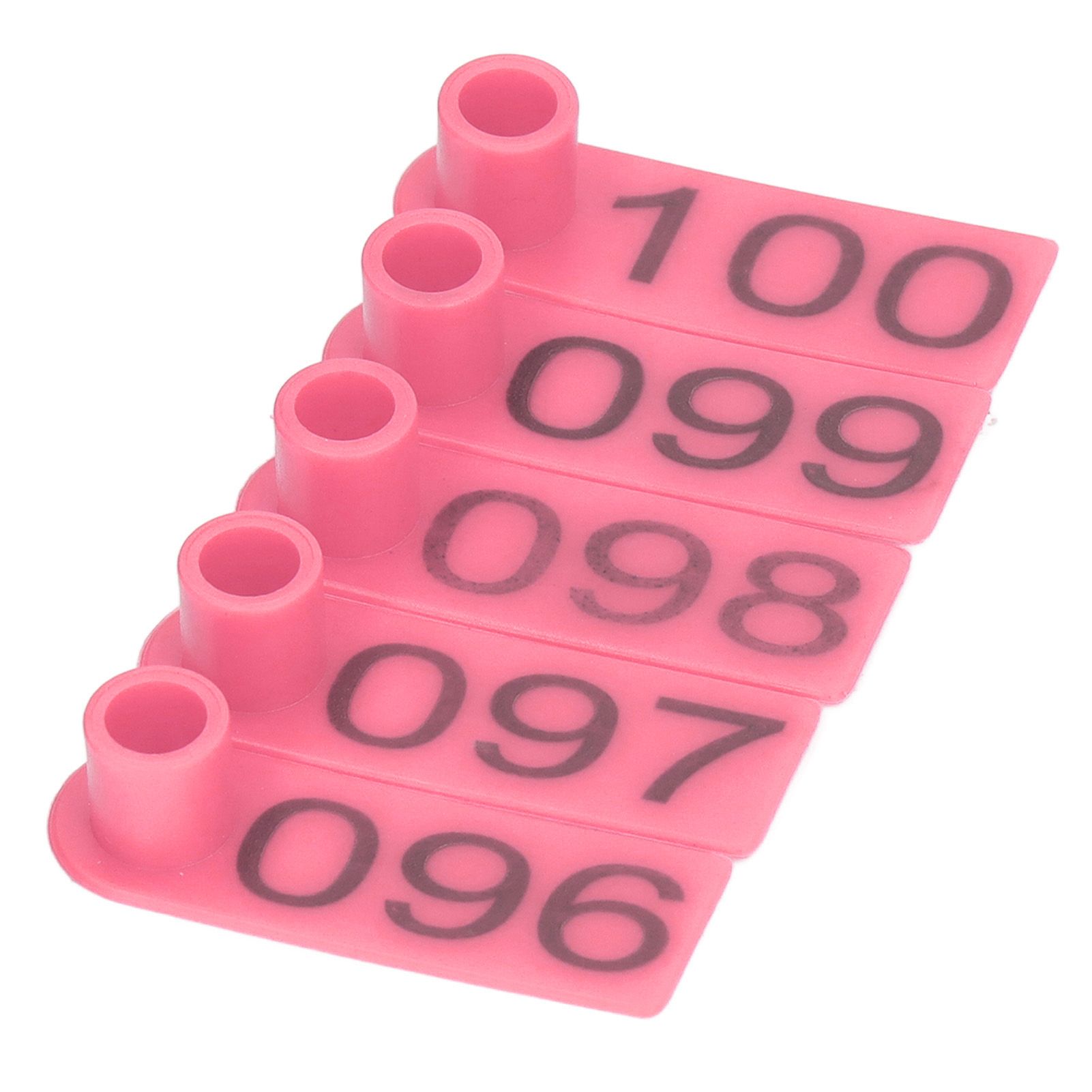 100 Sets Numbered Cattle Ear Tags Accurate Livestock Identification Card for view 15