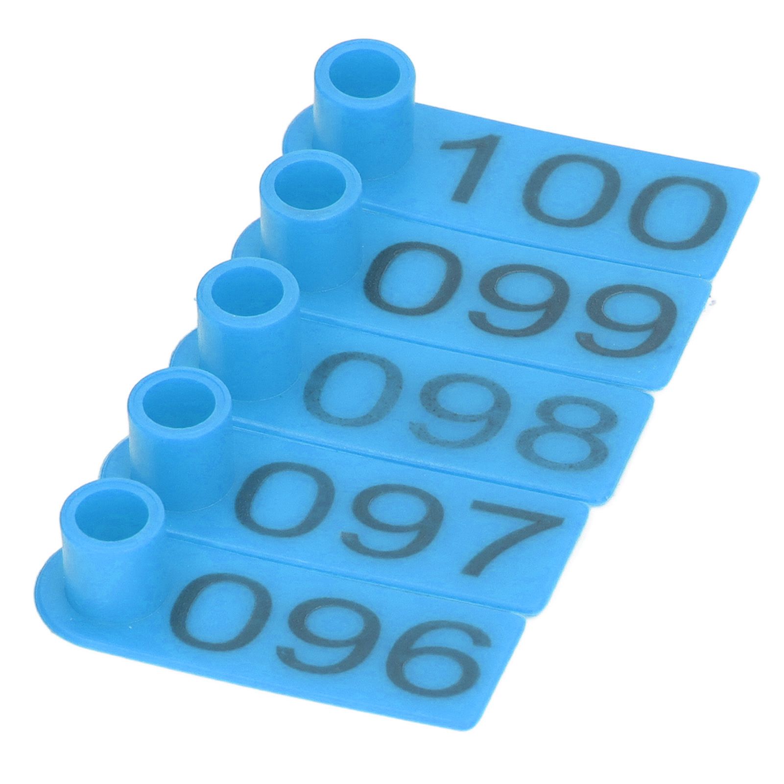 100 Sets Numbered Cattle Ear Tags Accurate Livestock Identification Card for view 15