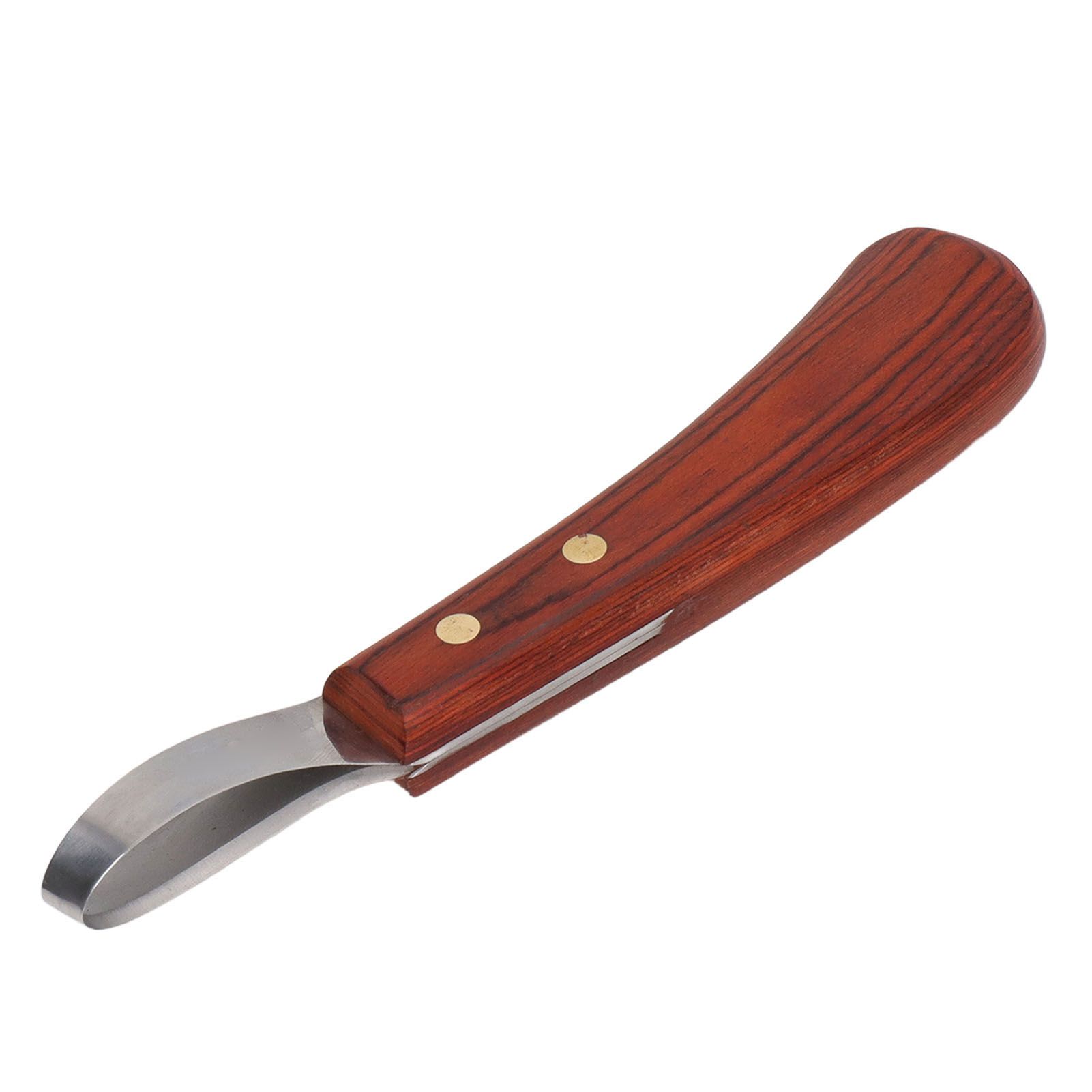 Hoof Trimmer Shears Stainless Steel Blade Rubber Wood Handle Multipurpose view 3