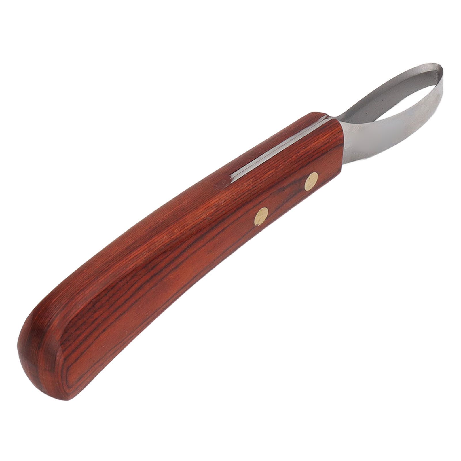 Hoof Trimmer Shears Stainless Steel Blade Rubber Wood Handle Multipurpose view 7