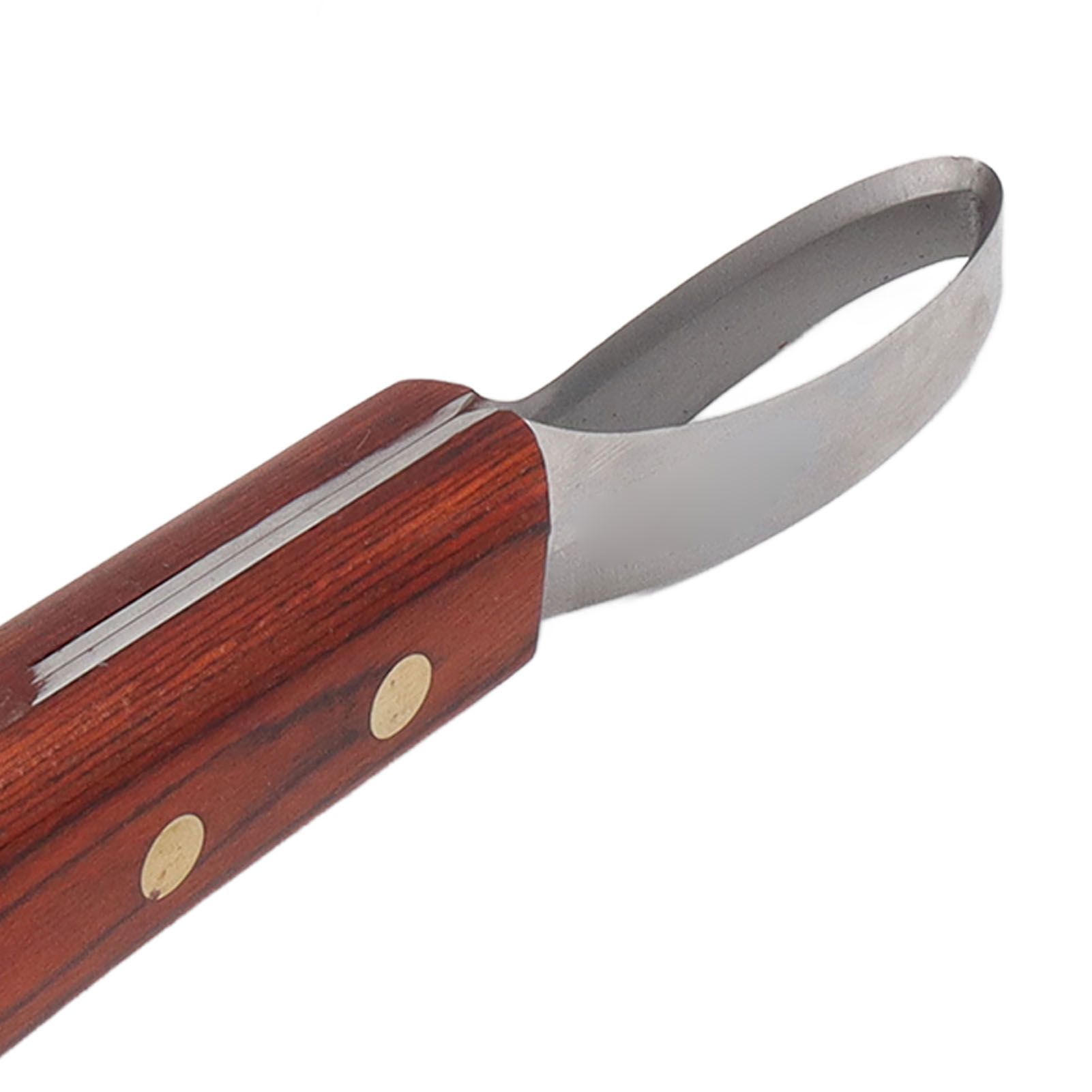 Hoof Trimmer Shears Stainless Steel Blade Rubber Wood Handle Multipurpose view 15