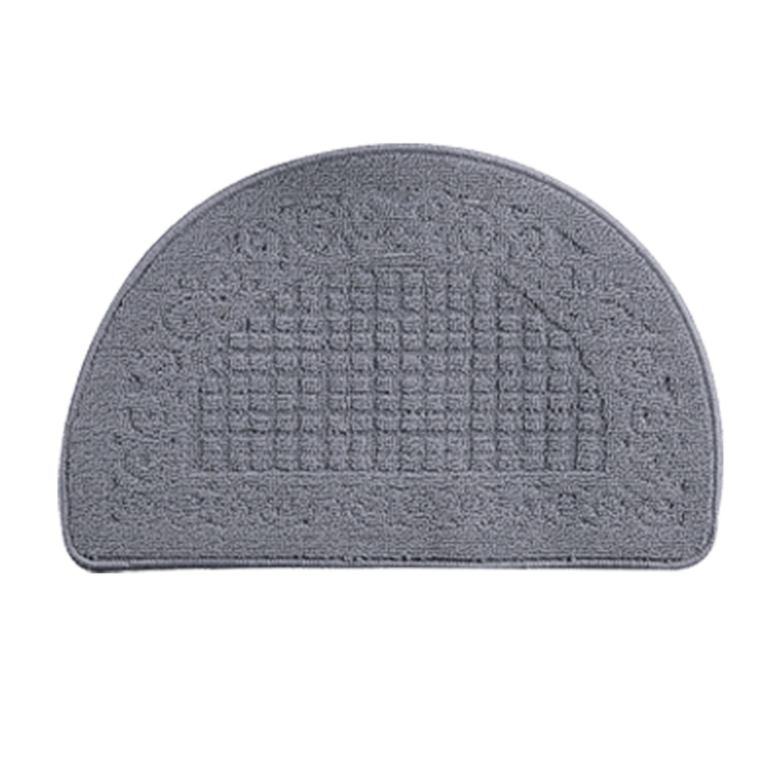 Half Circle Doormat Semicircle Floor Mat Dust Trap Polyester Fiber Strong view 4