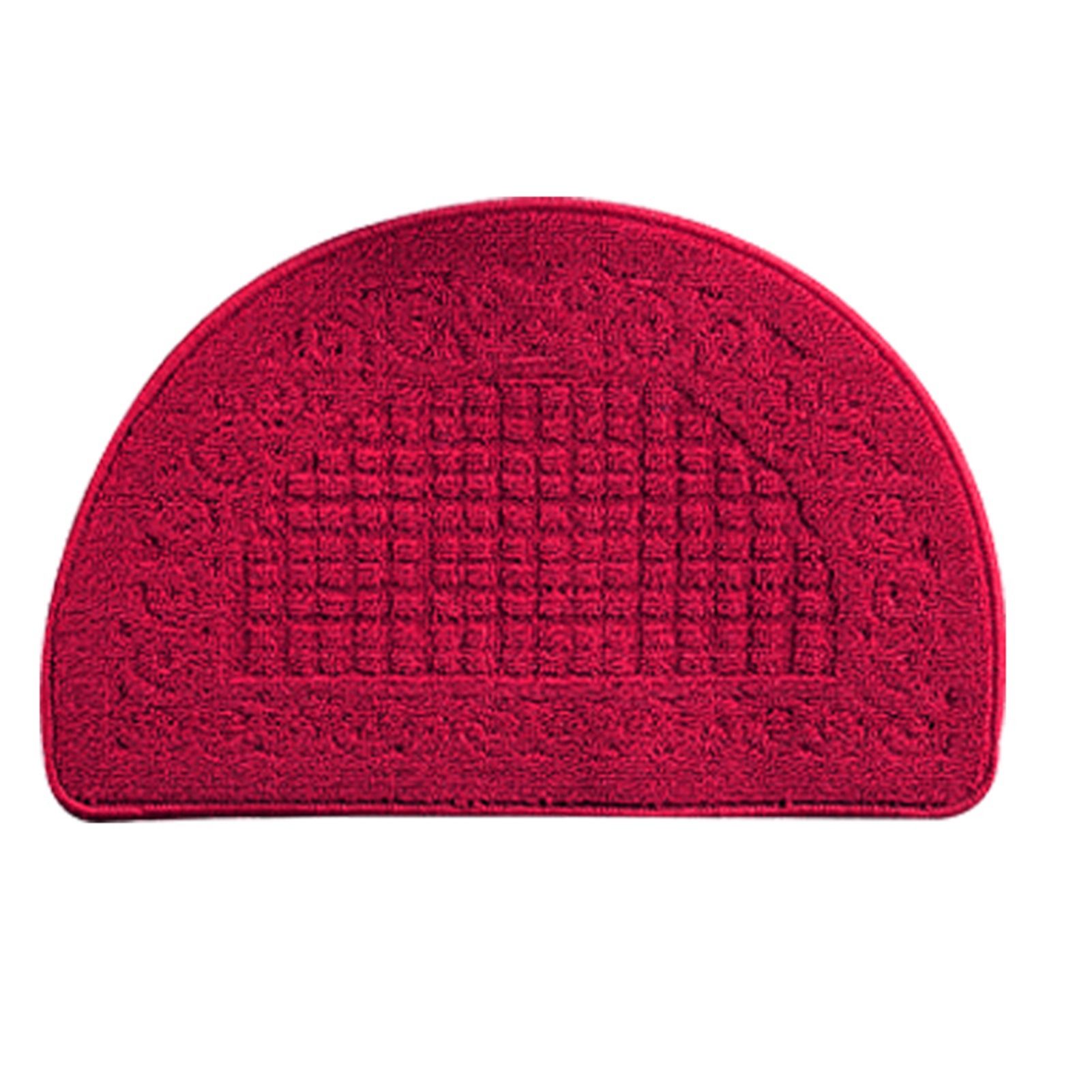 Half Circle Doormat Semicircle Floor Mat Dust Trap Polyester Fiber Strong view 4